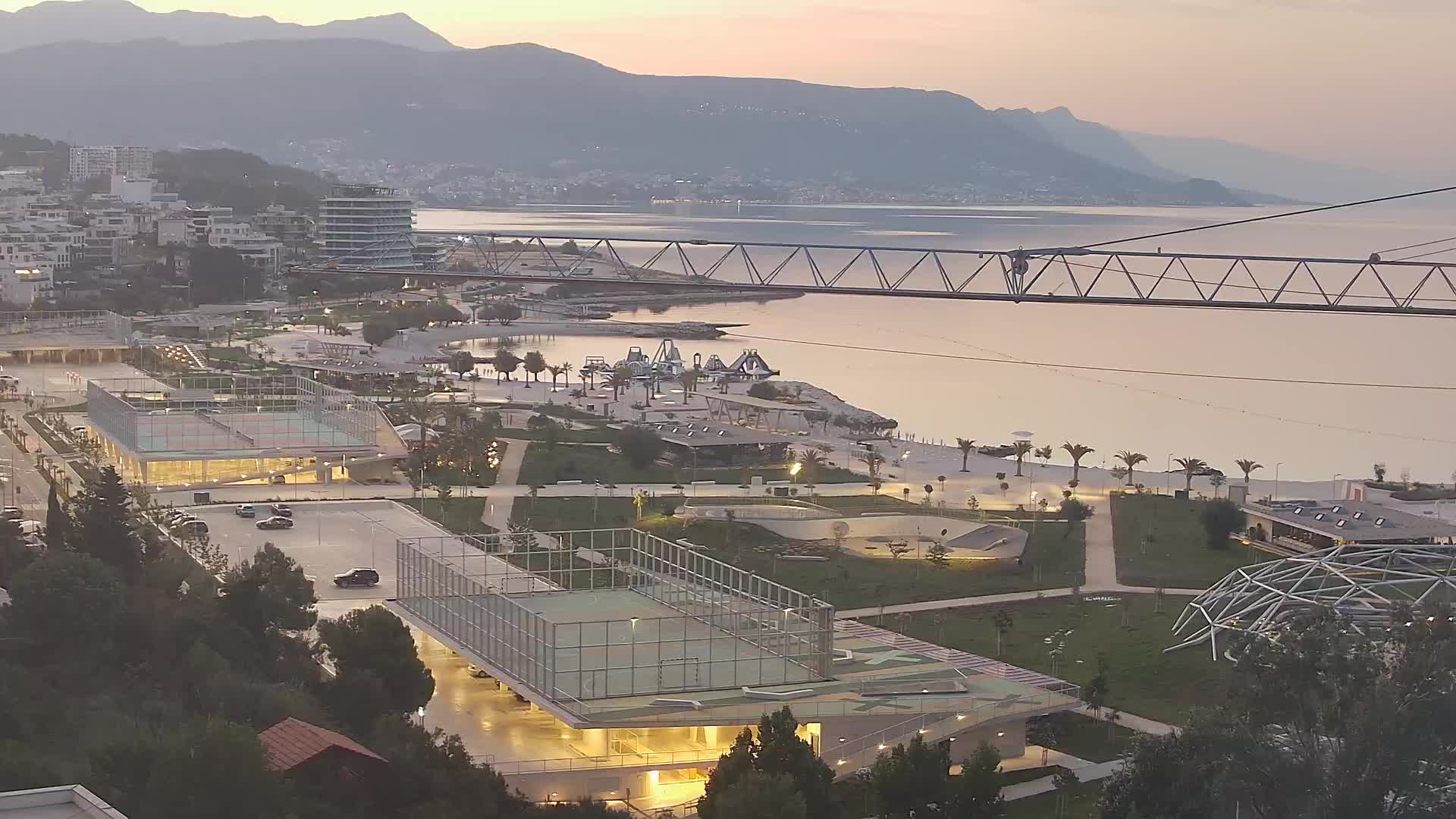 Plage Žnjan et installations sportives – Split