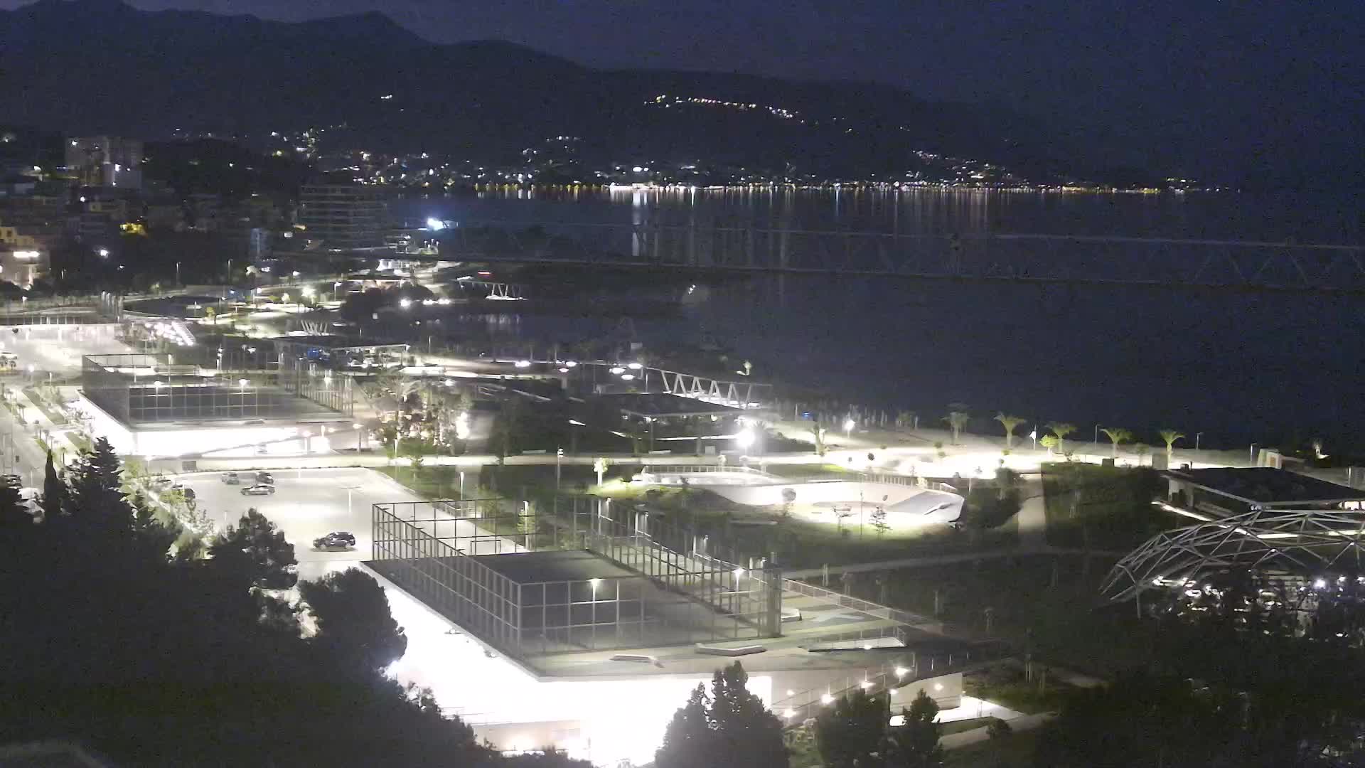 Playa Žnjan e instalaciones deportivas – Split