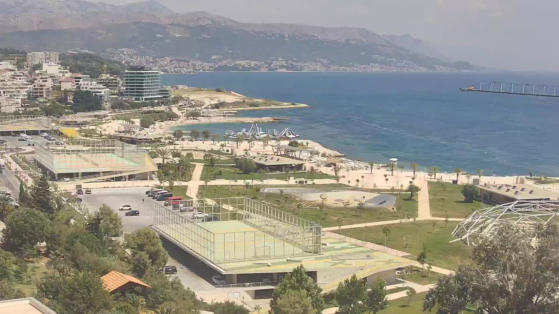 Playa Žnjan e instalaciones deportivas – Split