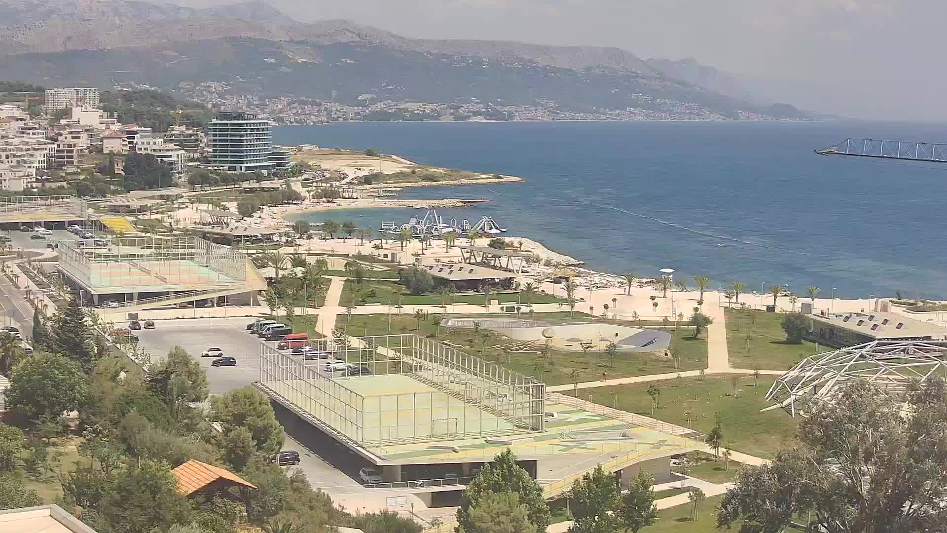 Plage Žnjan et installations sportives – Split