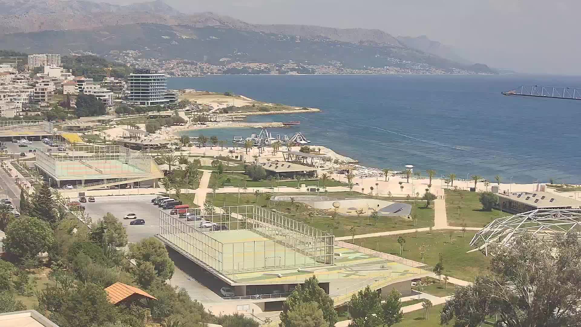 Spiaggia di Žnjan e impianti sportivi – Spalato