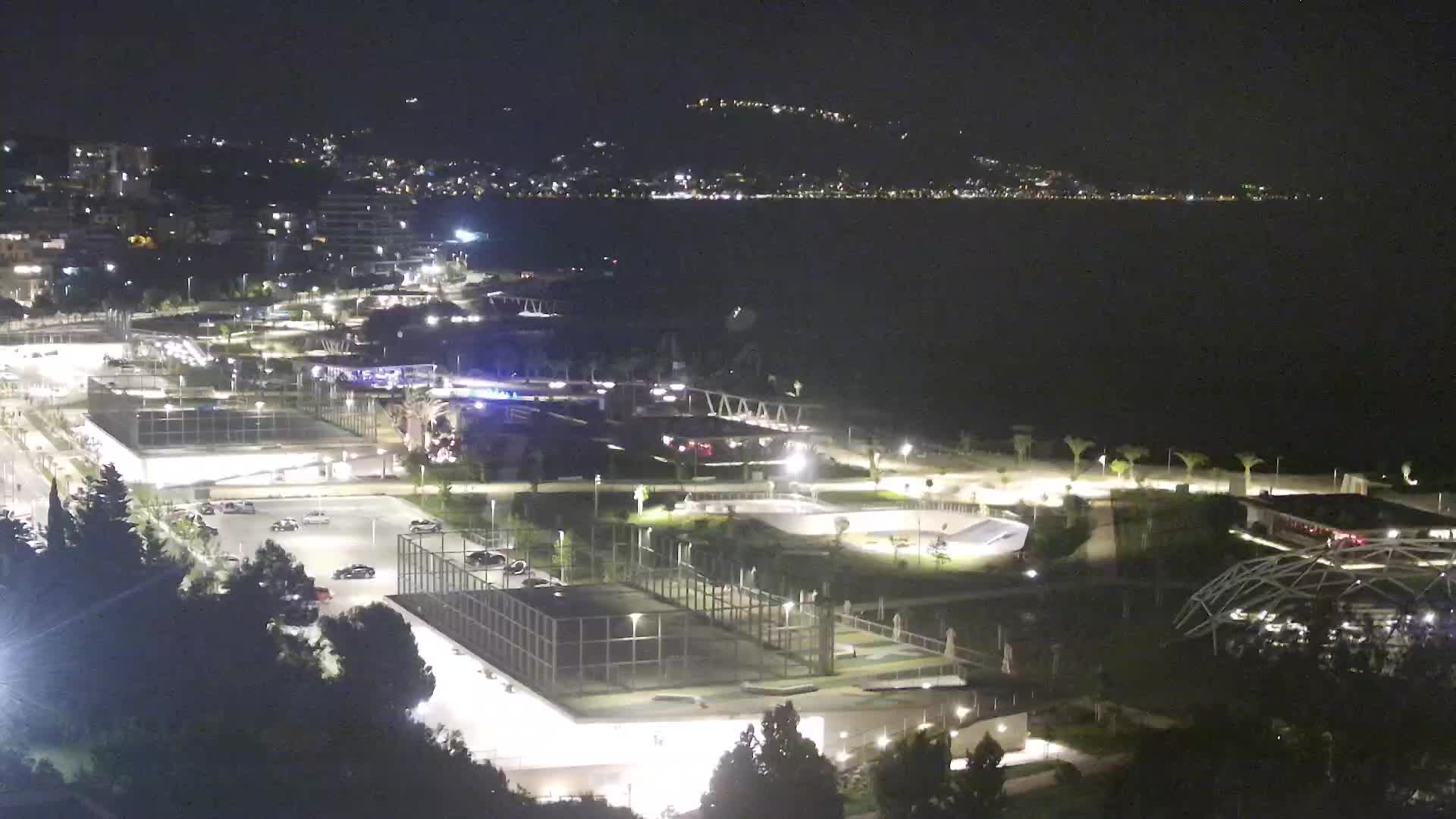 Plage Žnjan et installations sportives – Split