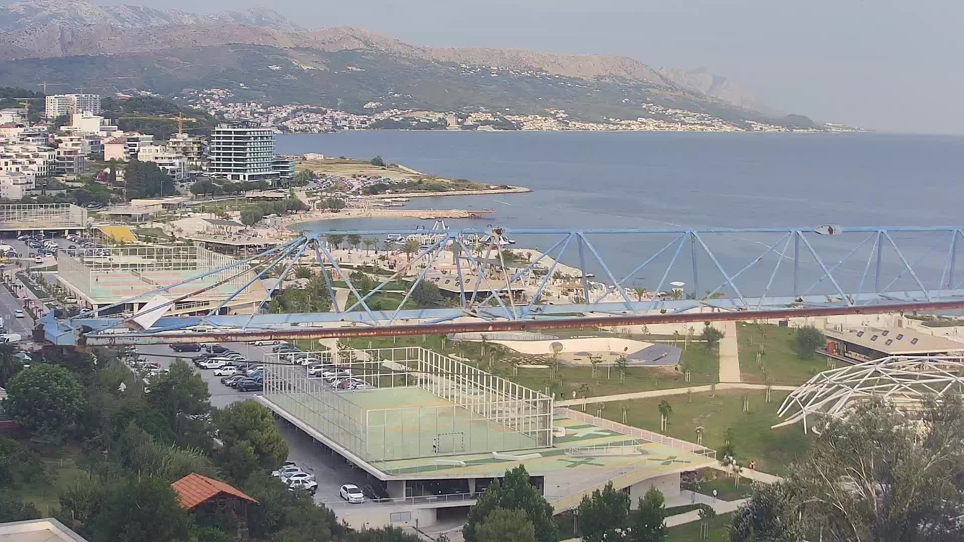 Plage Žnjan et installations sportives – Split