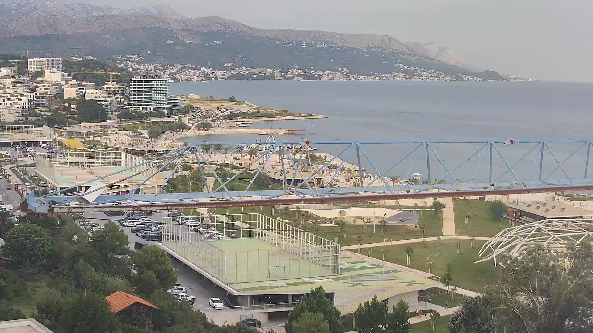 Plage Žnjan et installations sportives – Split
