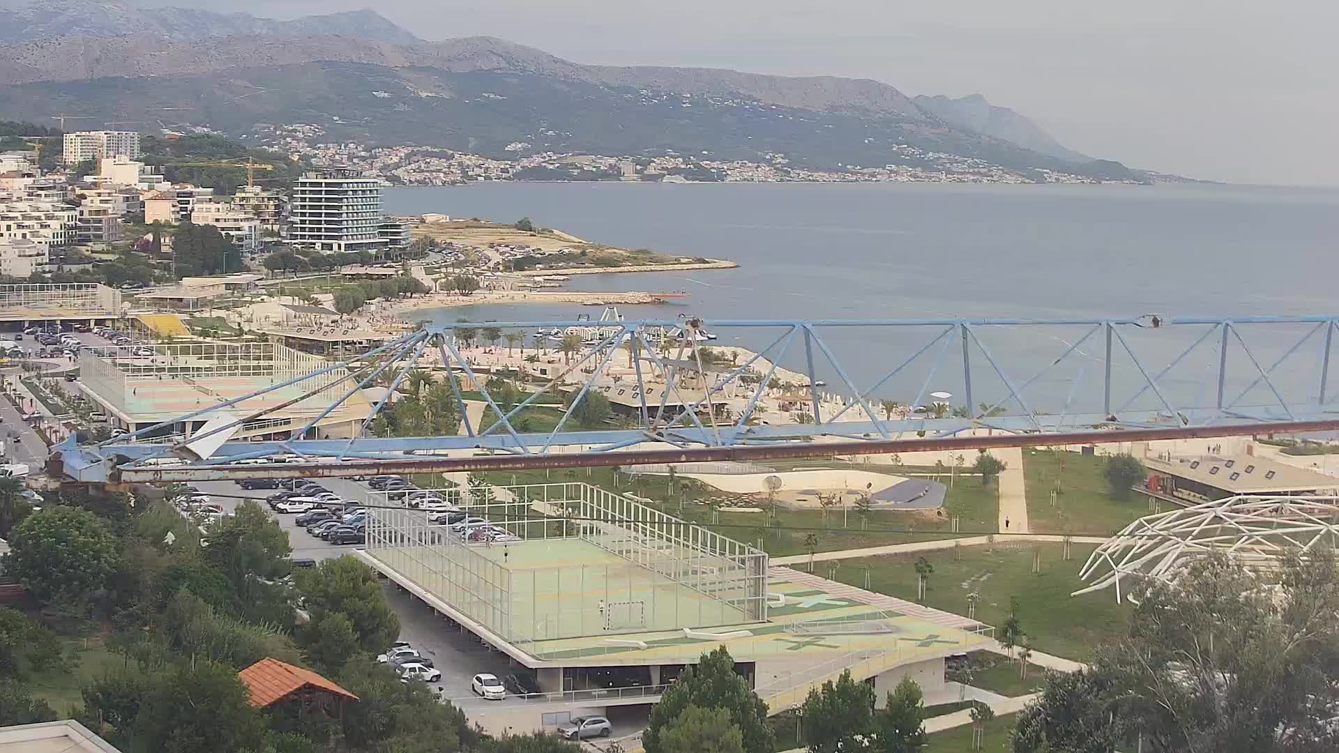 Plage Žnjan et installations sportives – Split