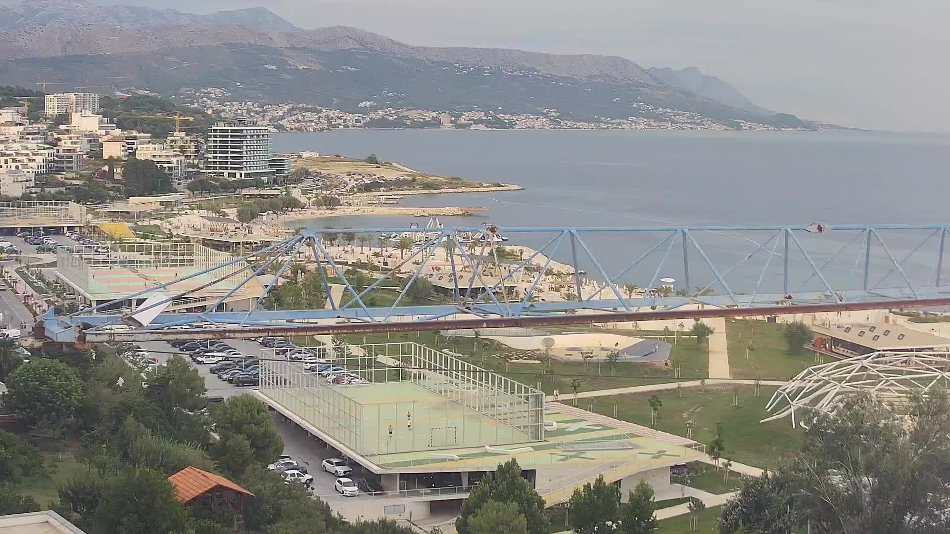 Plage Žnjan et installations sportives – Split