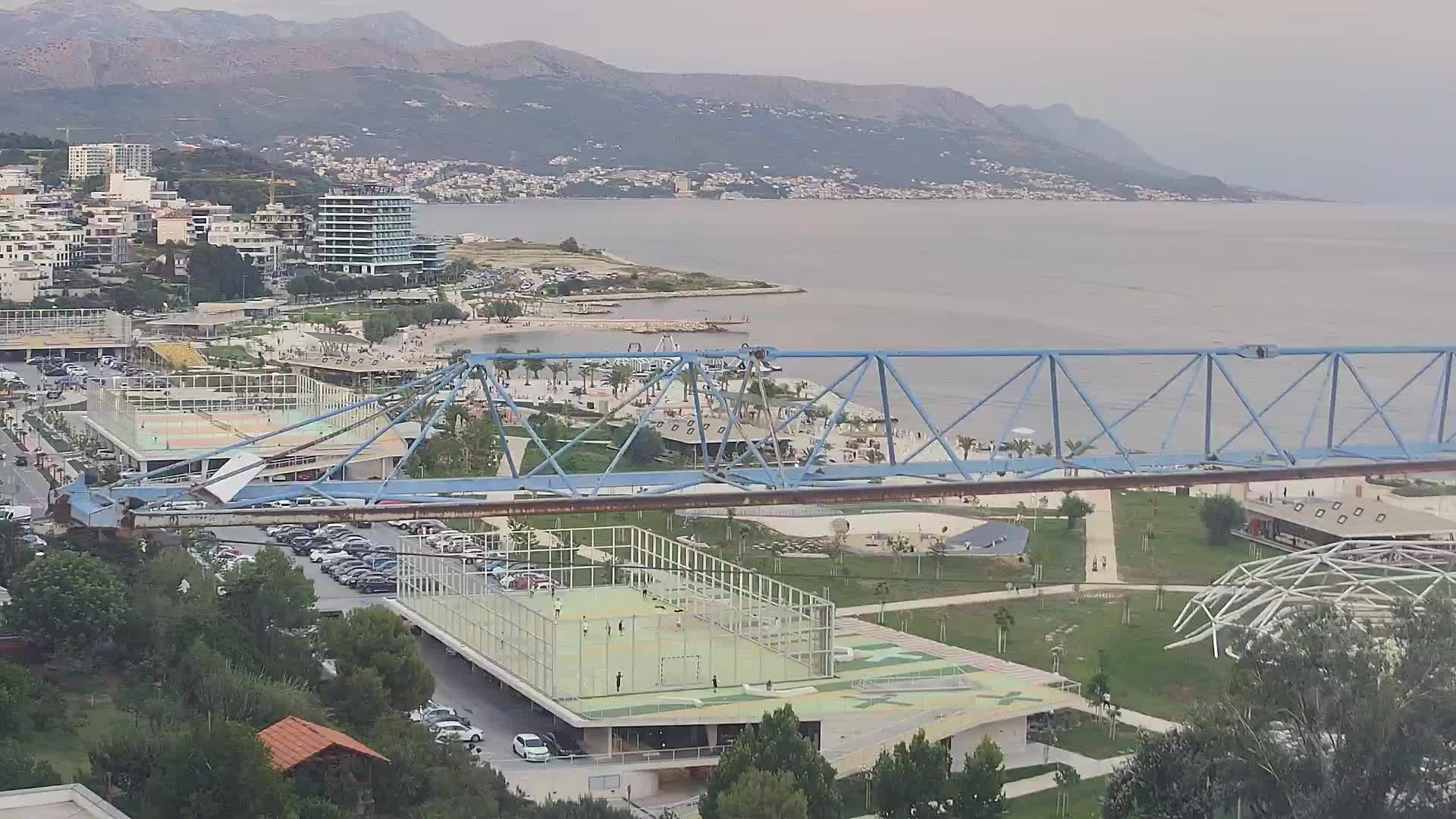 Playa Žnjan e instalaciones deportivas – Split
