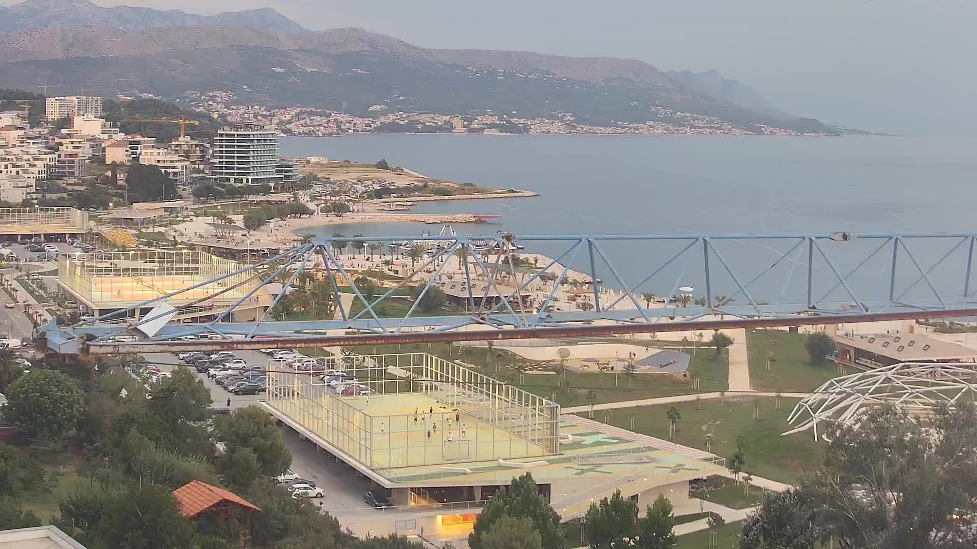 Playa Žnjan e instalaciones deportivas – Split