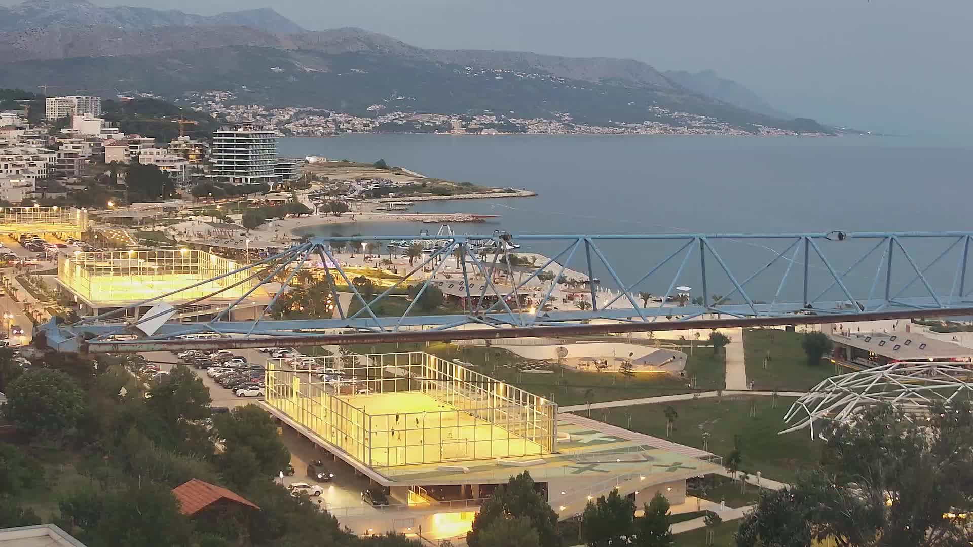 Spiaggia di Žnjan e impianti sportivi – Spalato
