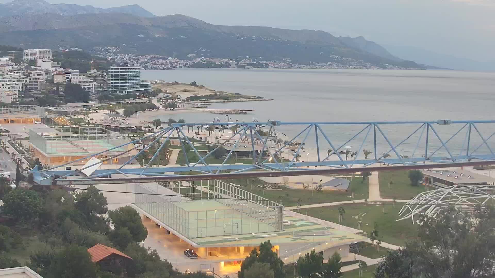 Spiaggia di Žnjan e impianti sportivi – Spalato