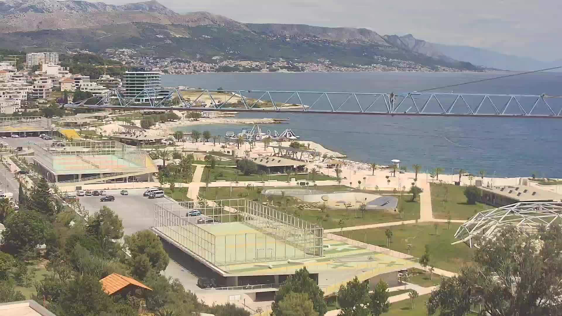 Playa Žnjan e instalaciones deportivas – Split
