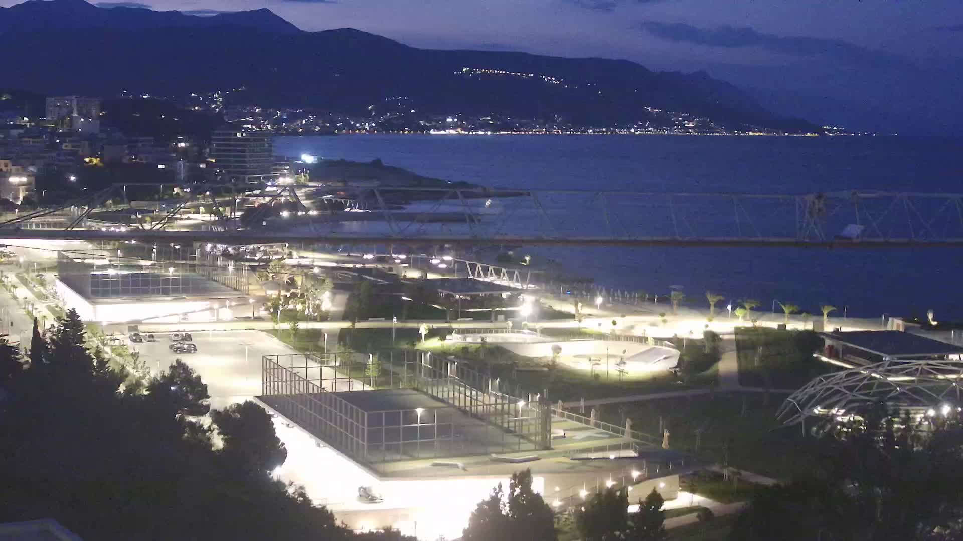 Playa Žnjan e instalaciones deportivas – Split
