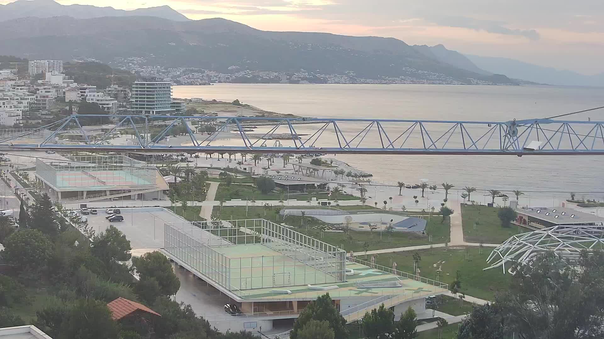 Playa Žnjan e instalaciones deportivas – Split