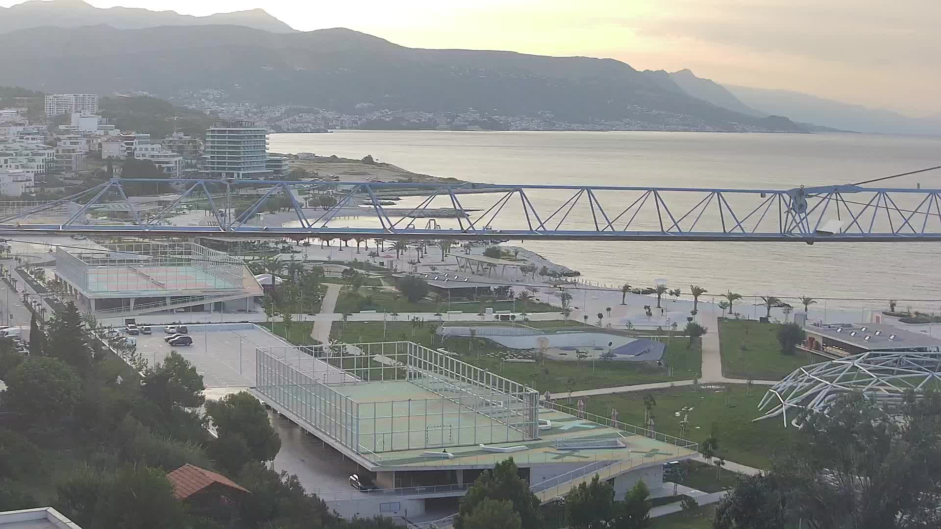 Playa Žnjan e instalaciones deportivas – Split