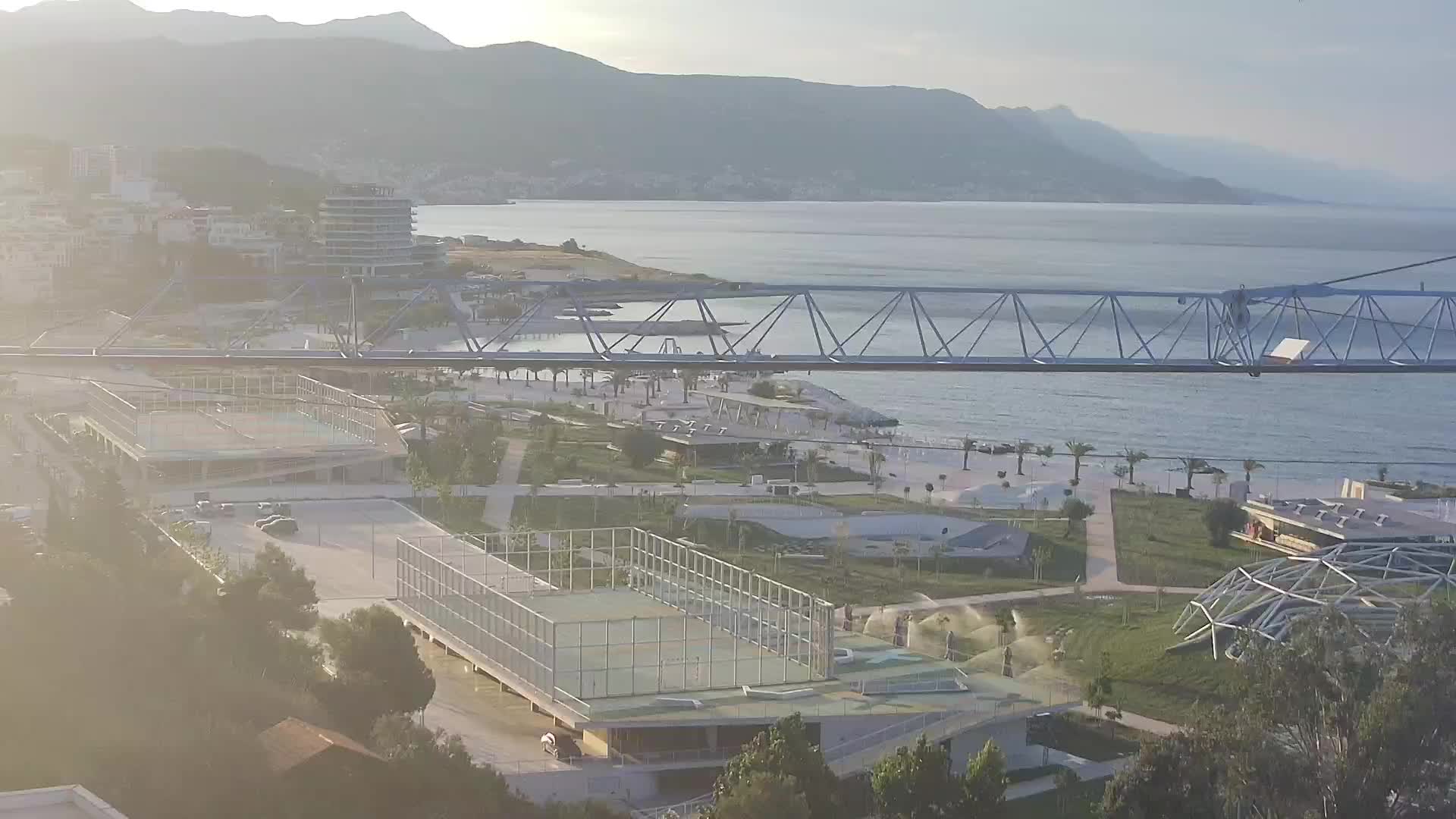 Plage Žnjan et installations sportives – Split