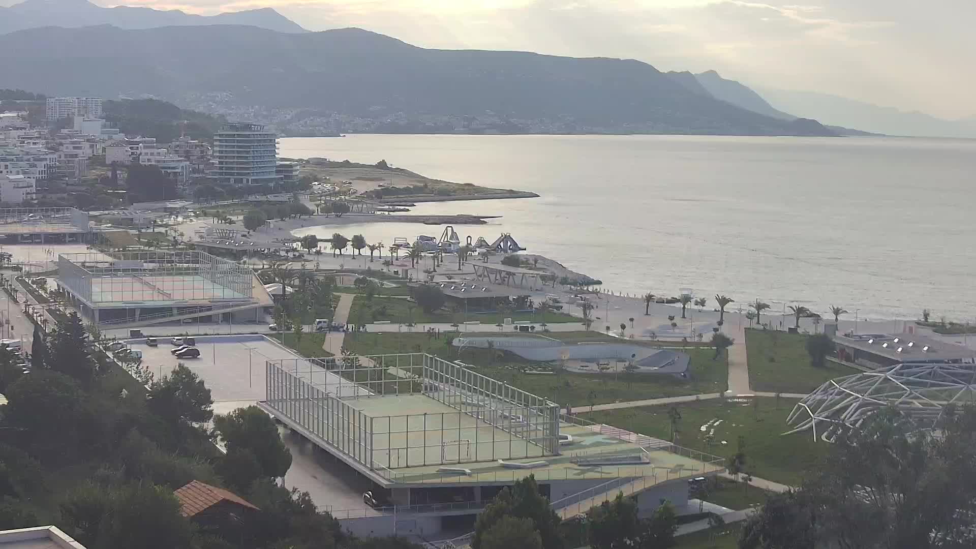 Plage Žnjan et installations sportives – Split