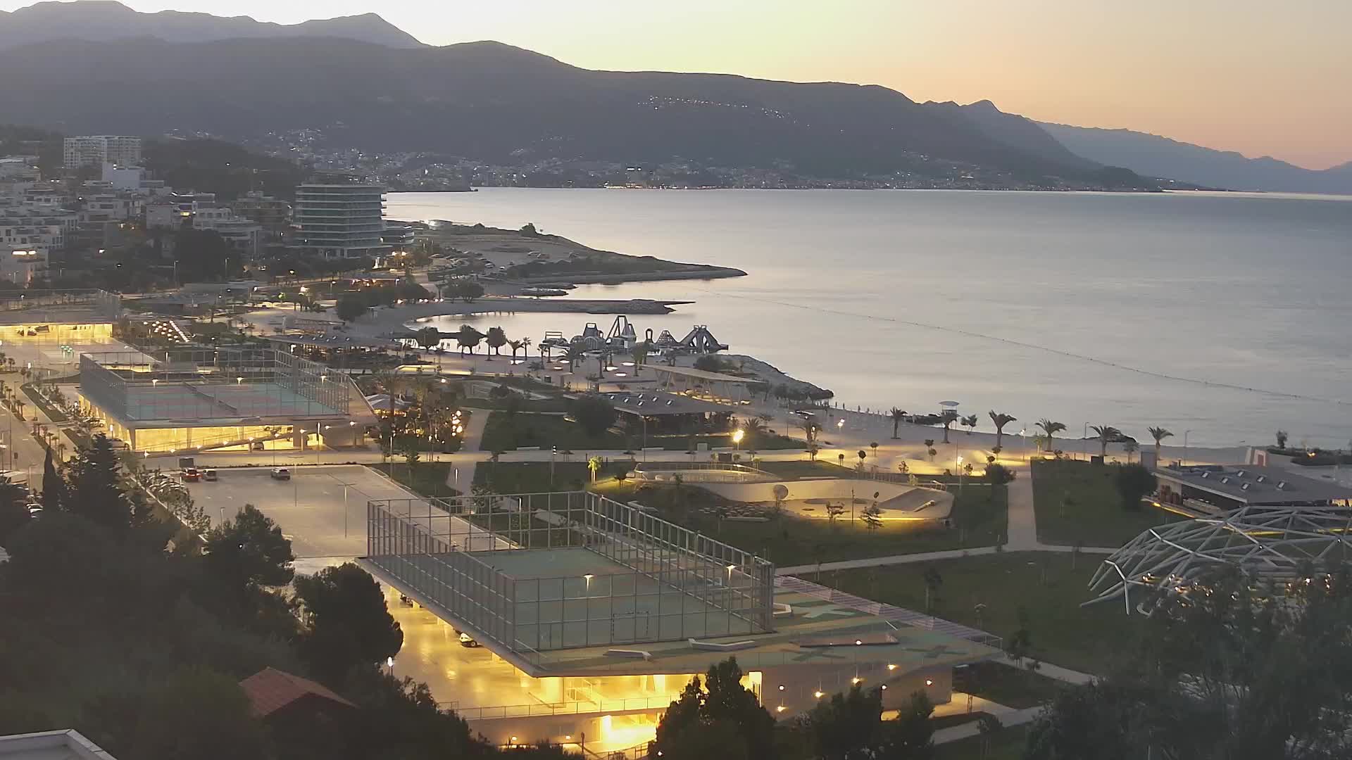 Playa Žnjan e instalaciones deportivas – Split