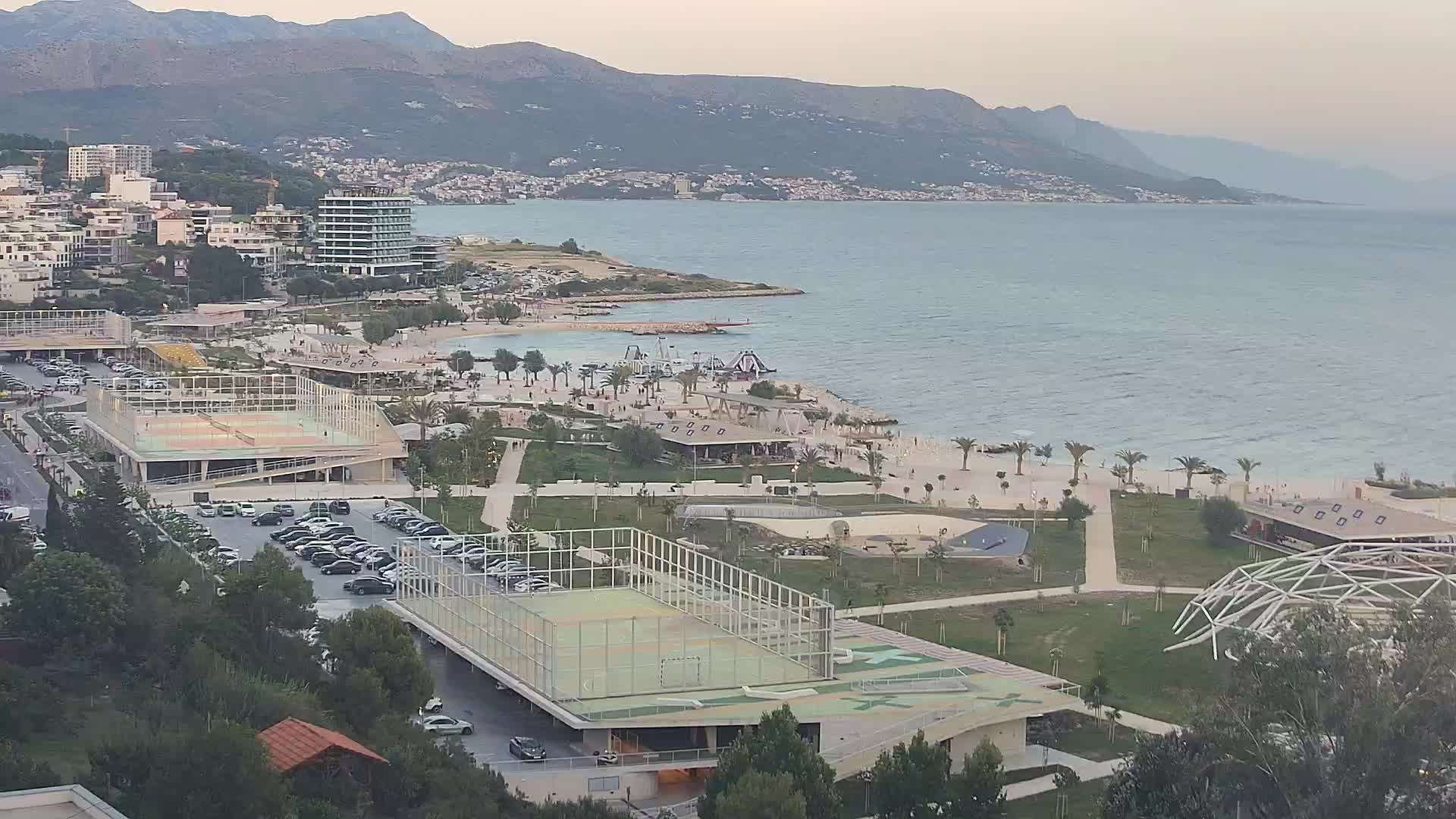 Playa Žnjan e instalaciones deportivas – Split