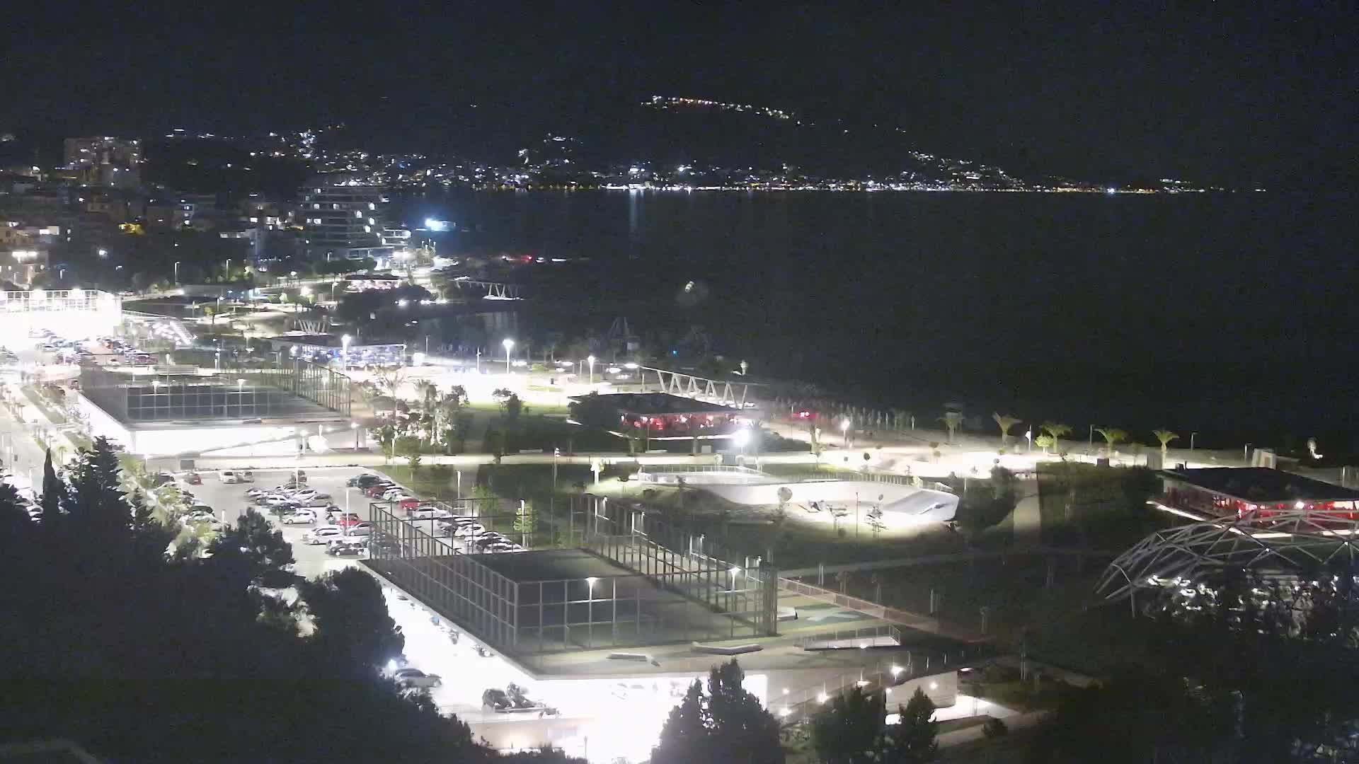 Plage Žnjan et installations sportives – Split
