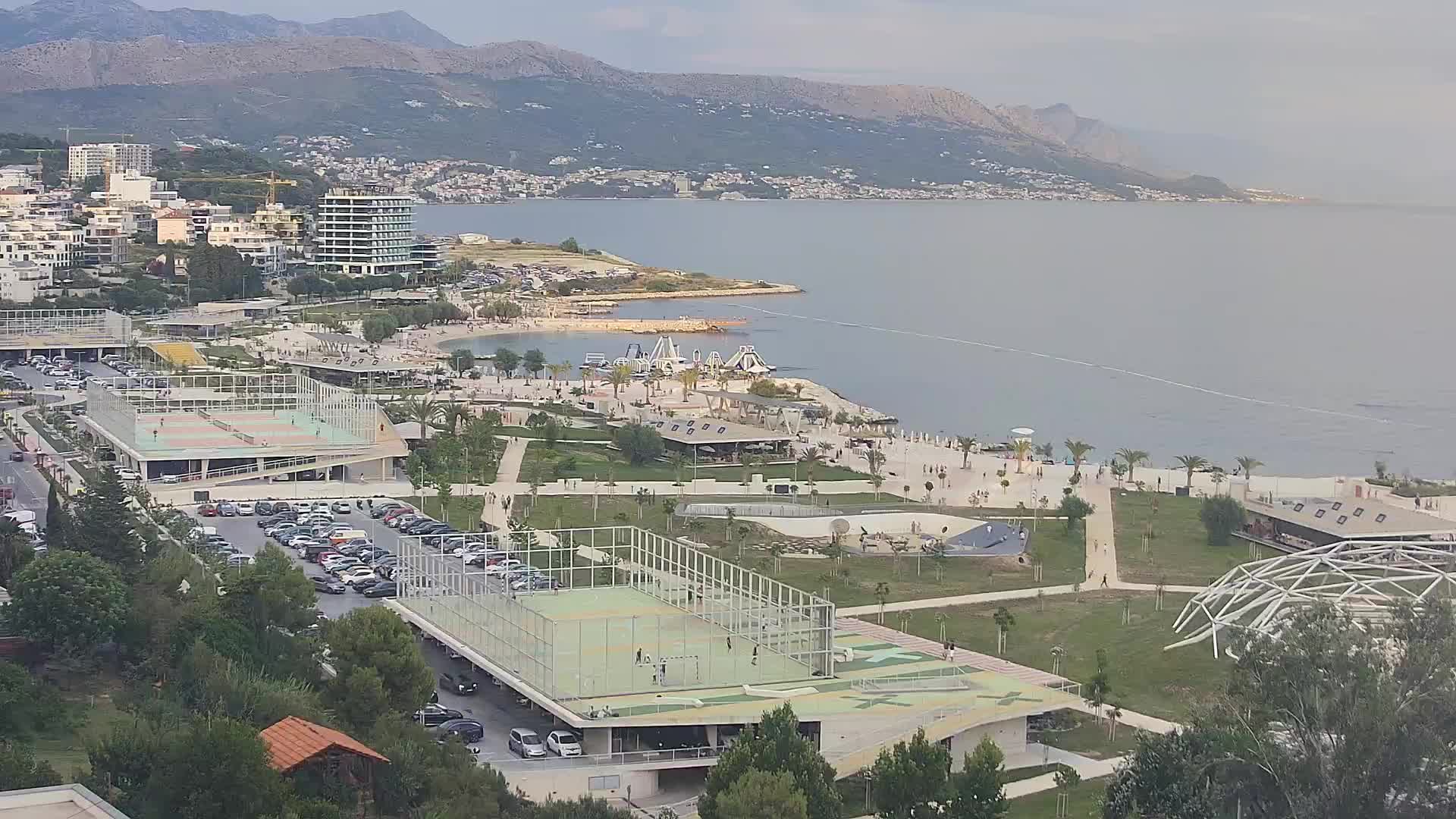Plage Žnjan et installations sportives – Split