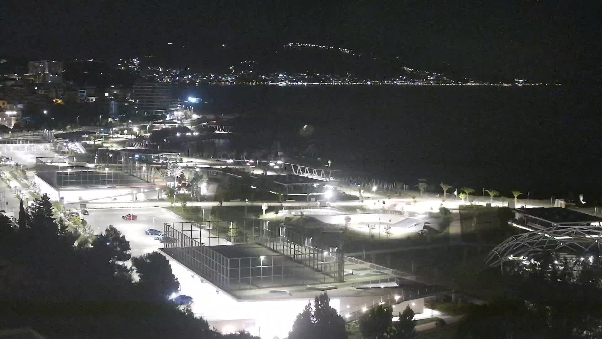 Plage Žnjan et installations sportives – Split