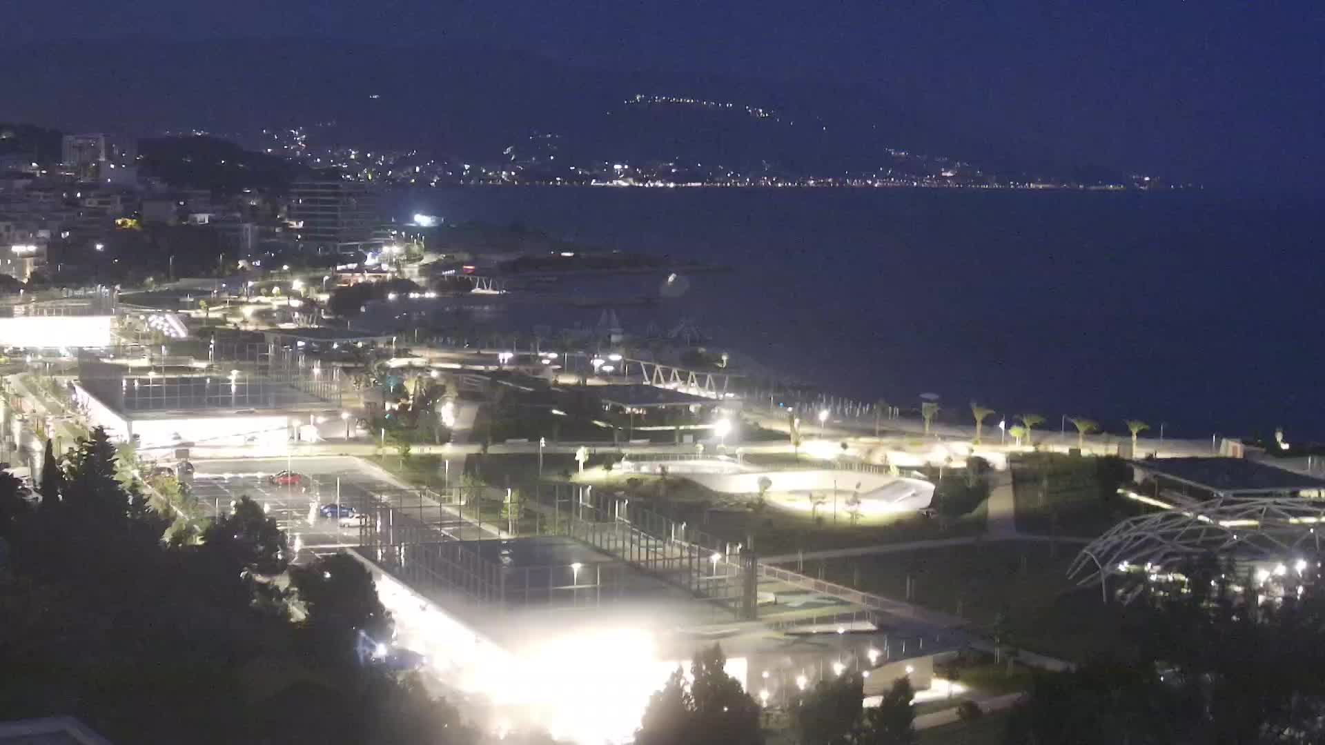 Plage Žnjan et installations sportives – Split