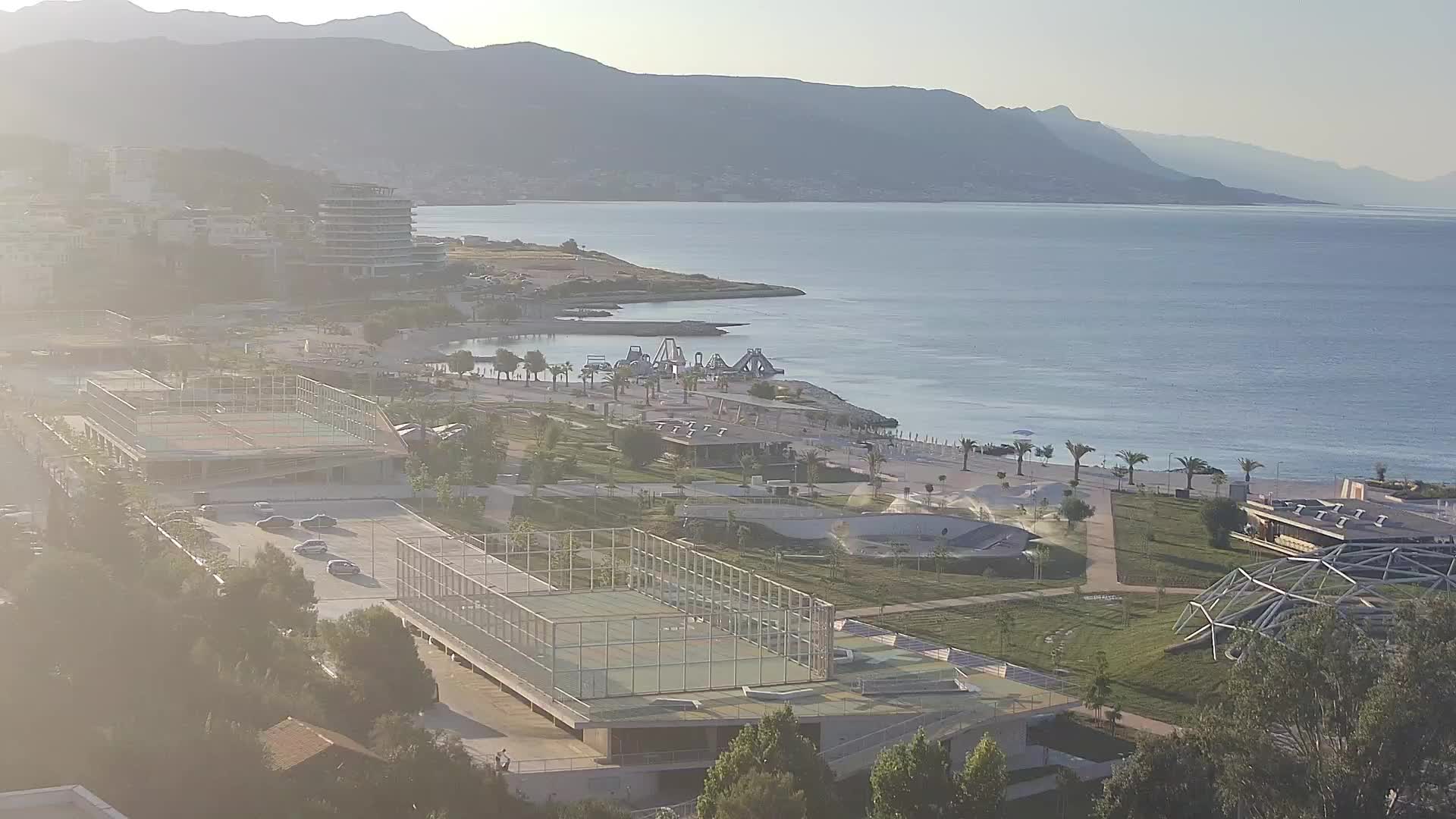 Playa Žnjan e instalaciones deportivas – Split