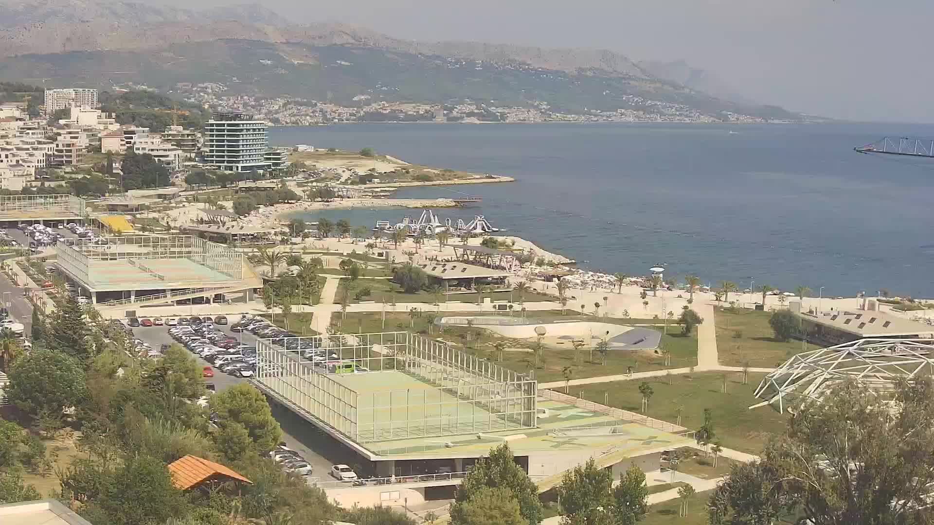 Plage Žnjan et installations sportives – Split