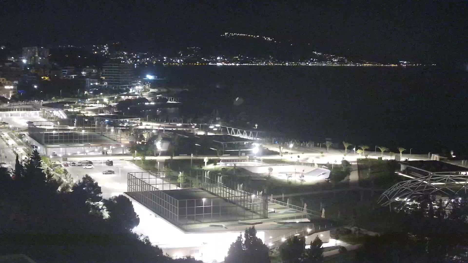 Plage Žnjan et installations sportives – Split