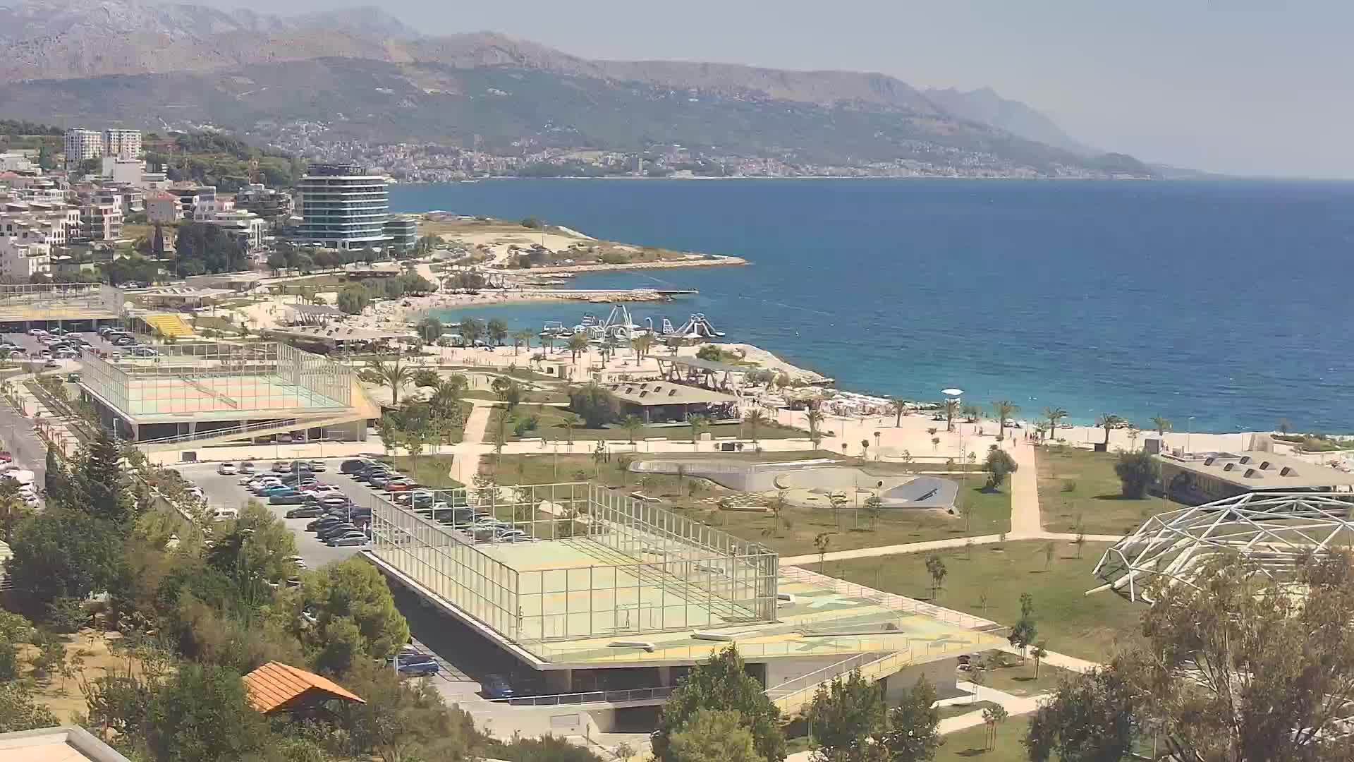 Spiaggia di Žnjan e impianti sportivi – Spalato