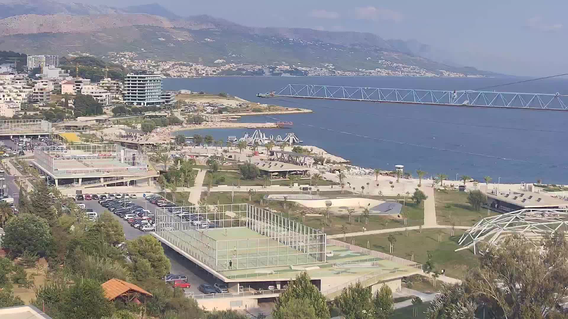 Plage Žnjan et installations sportives – Split
