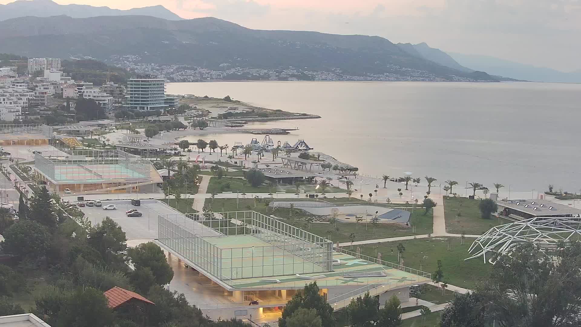Plage Žnjan et installations sportives – Split