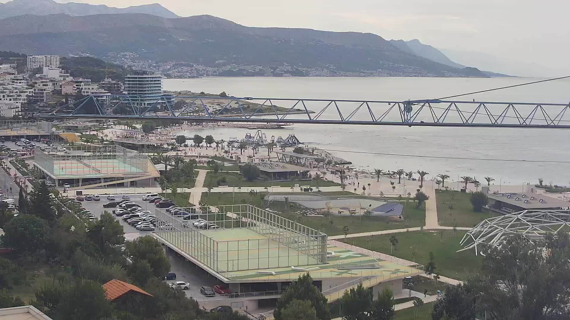Plage Žnjan et installations sportives – Split