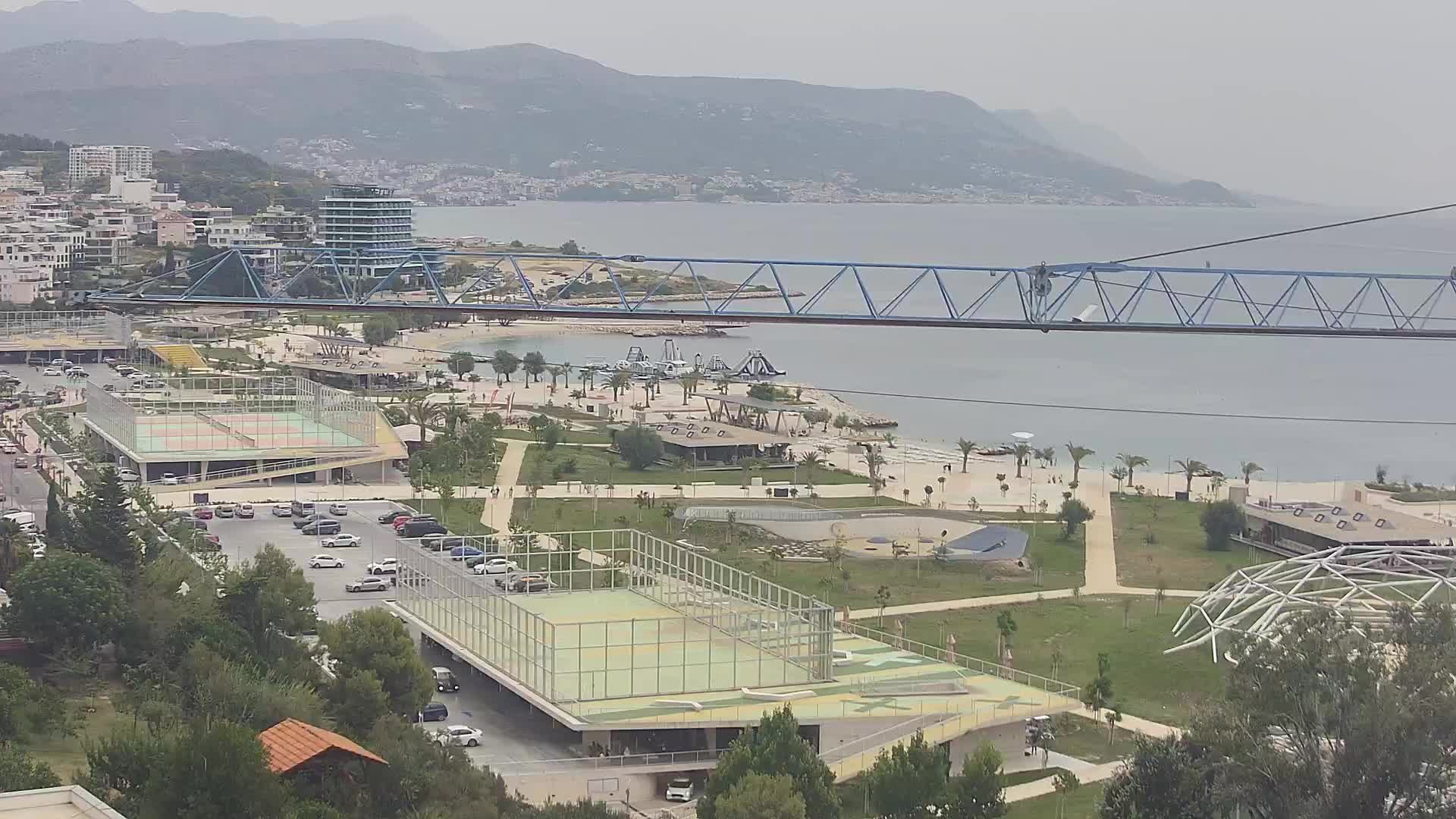 Plage Žnjan et installations sportives – Split