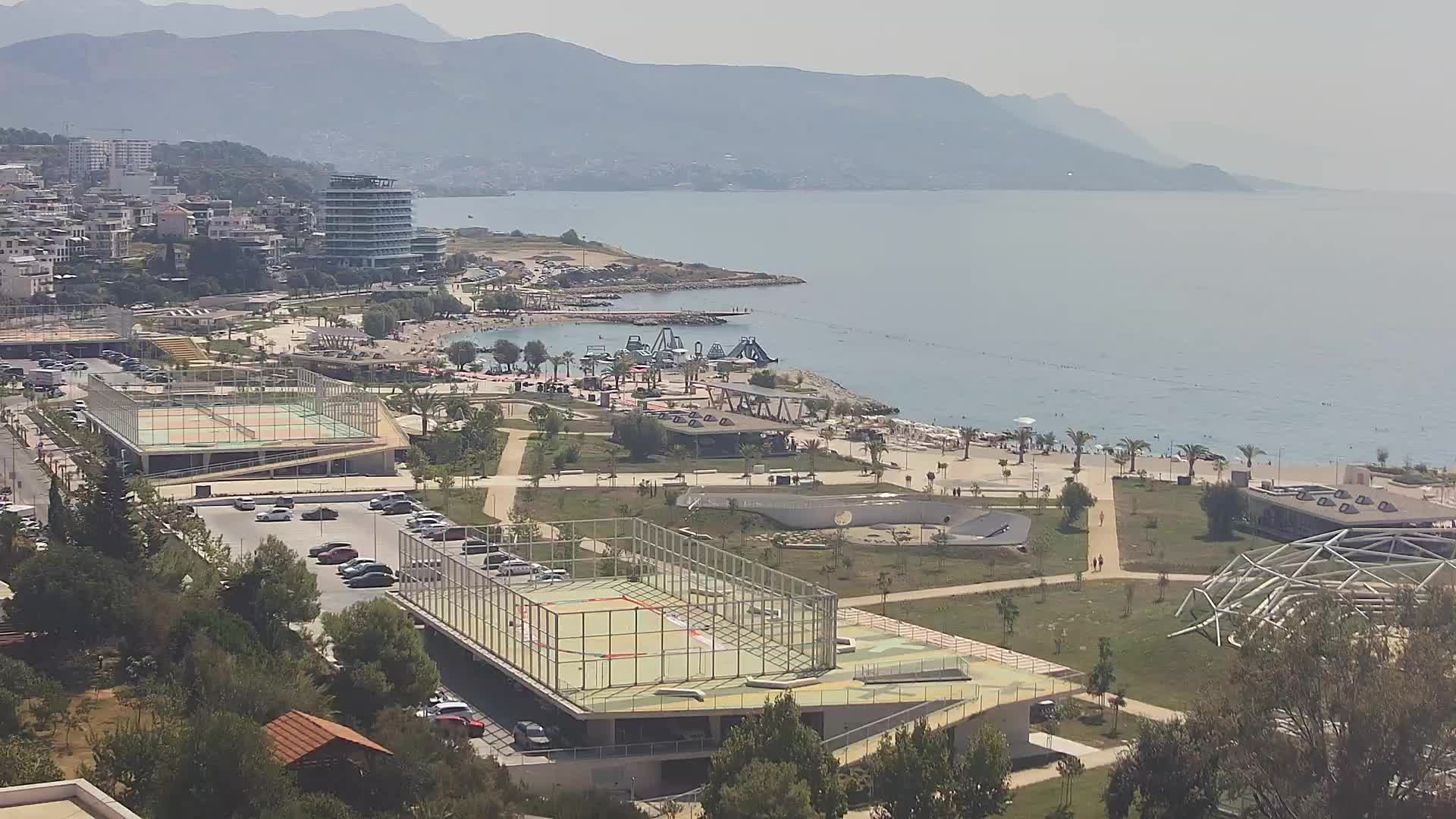 Playa Žnjan e instalaciones deportivas – Split