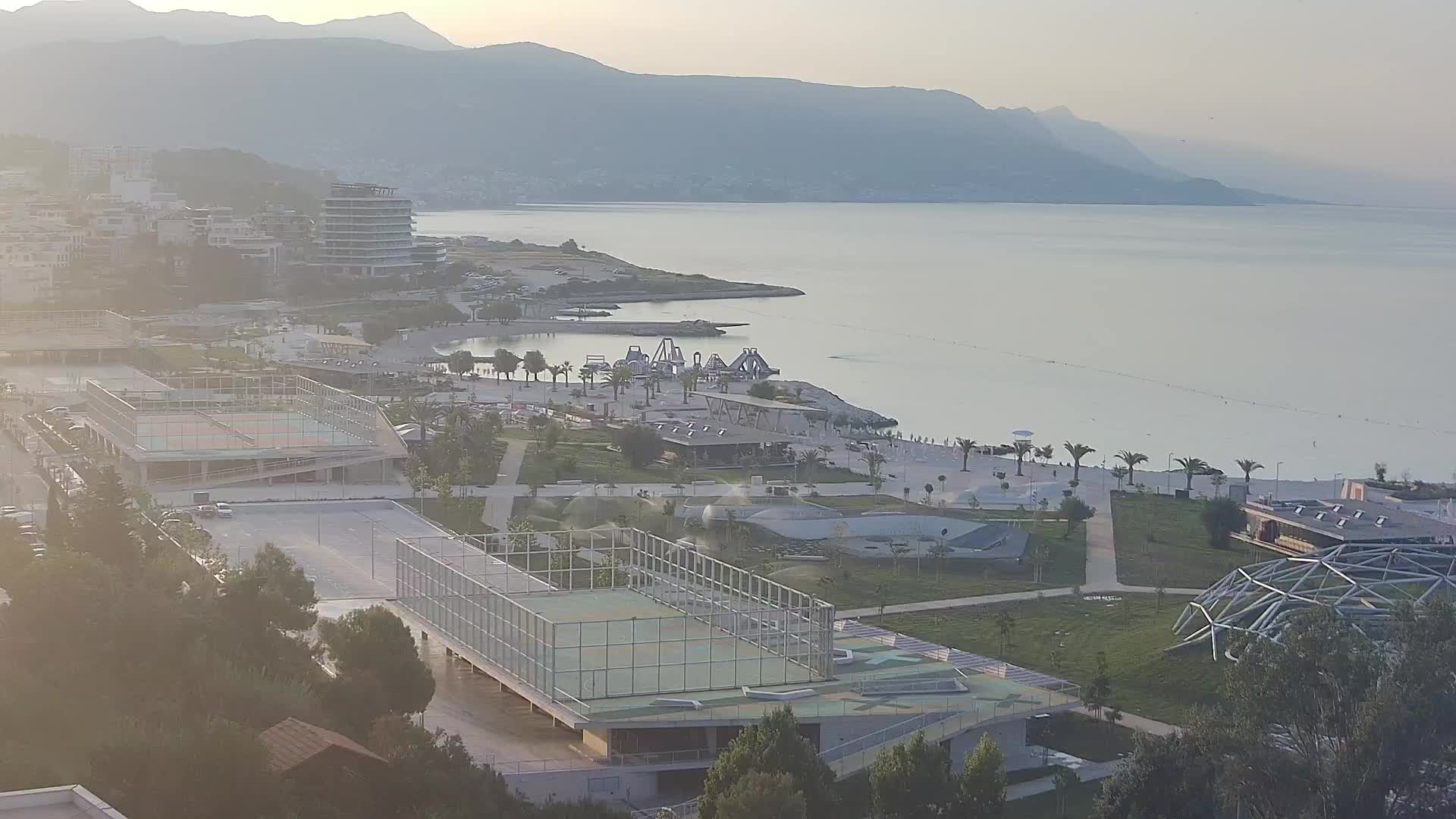 Playa Žnjan e instalaciones deportivas – Split