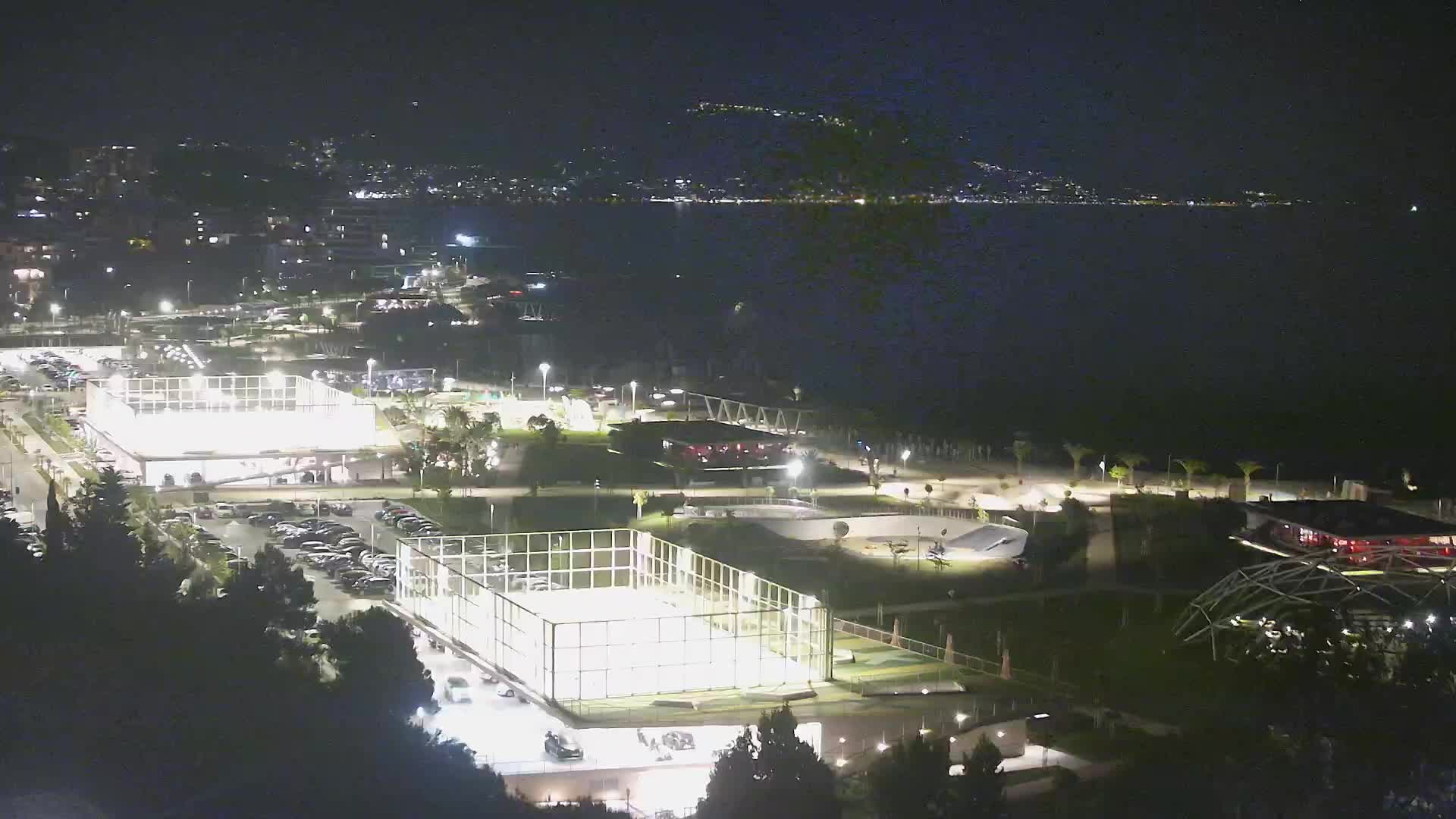 Plage Žnjan et installations sportives – Split