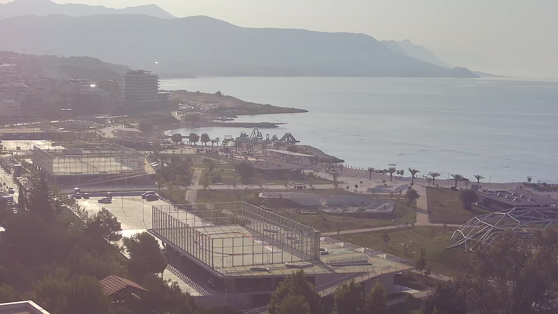 Plage Žnjan et installations sportives – Split