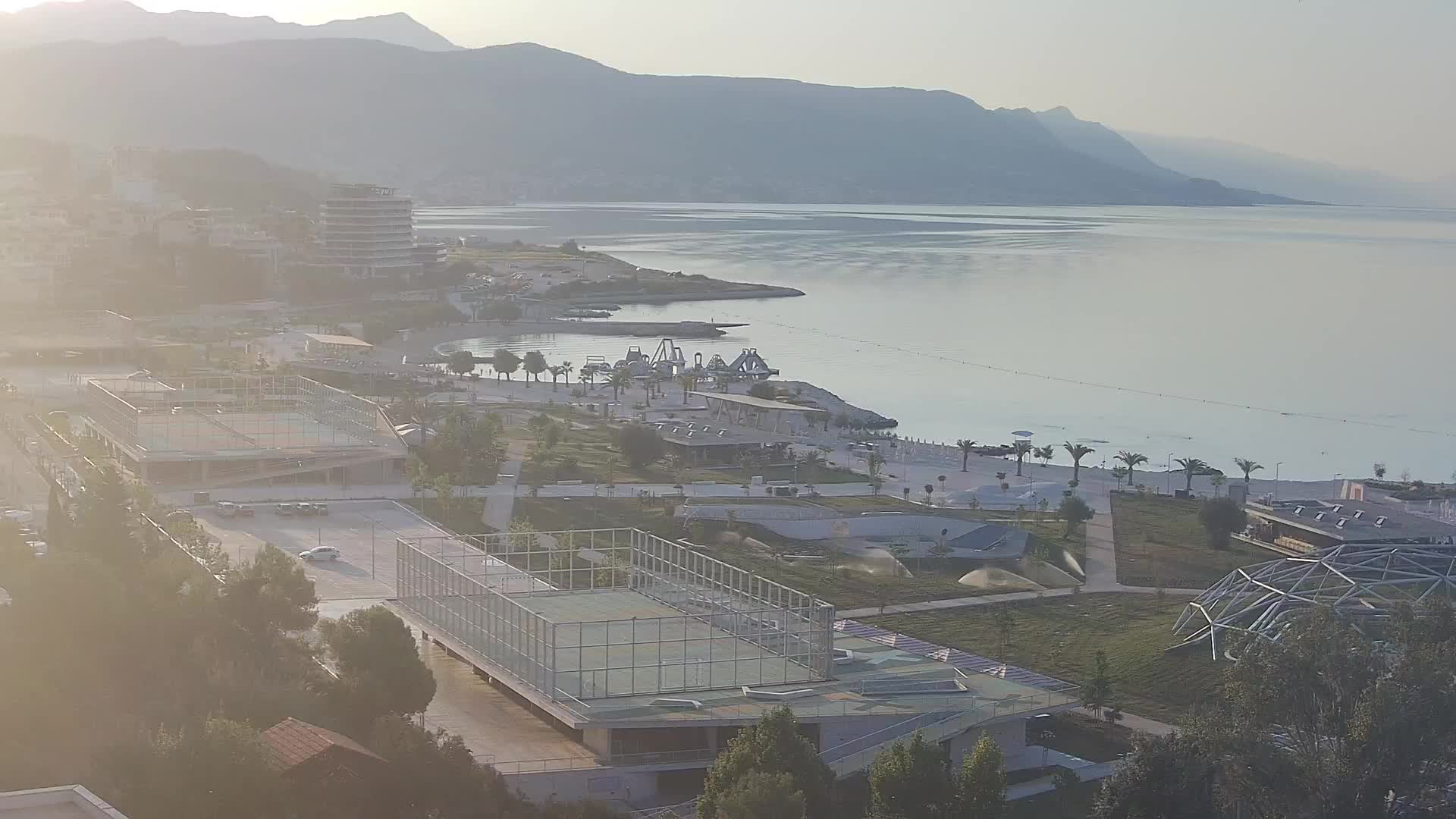 Plage Žnjan et installations sportives – Split
