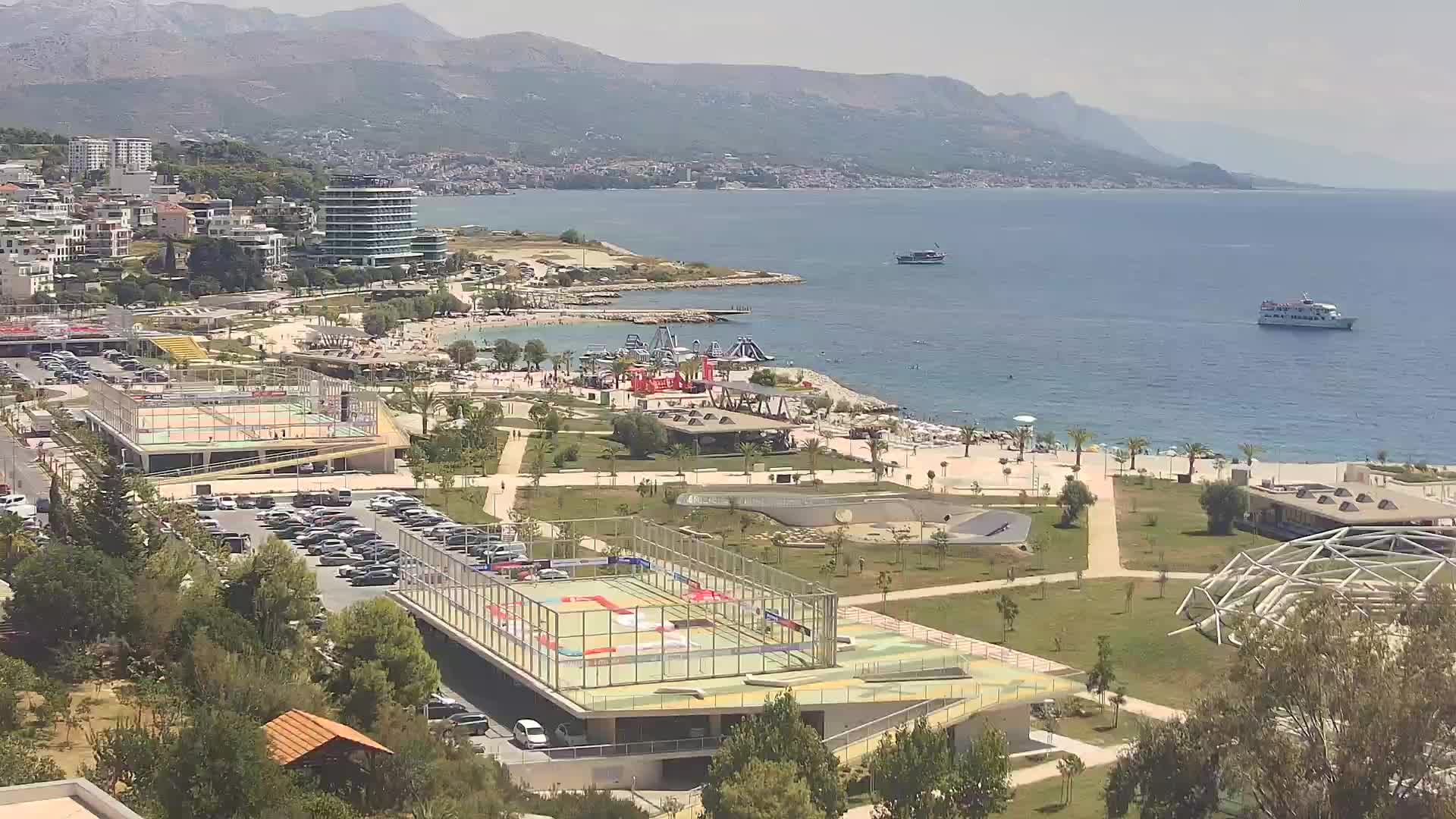 Plage Žnjan et installations sportives – Split