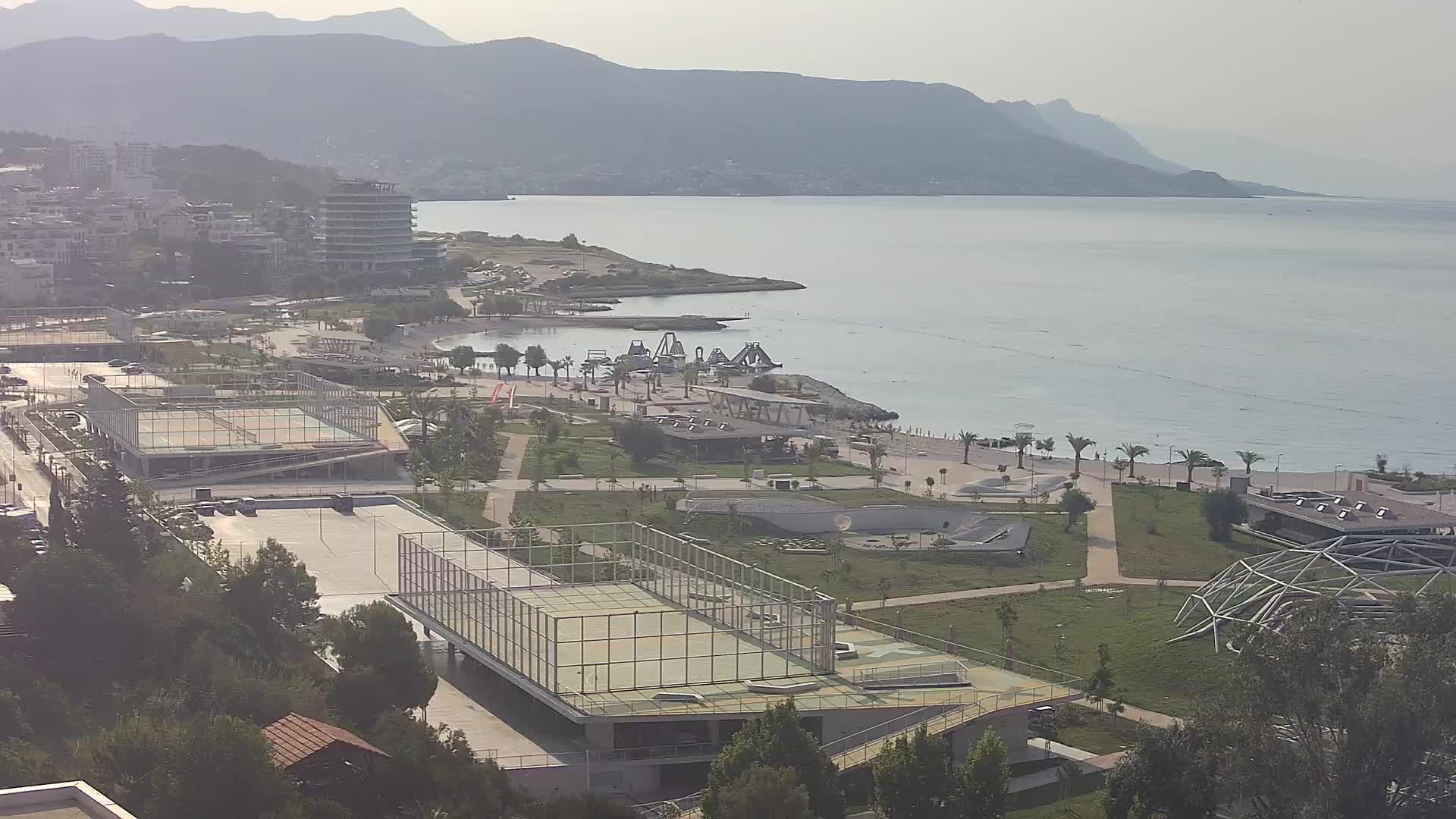 Plage Žnjan et installations sportives – Split