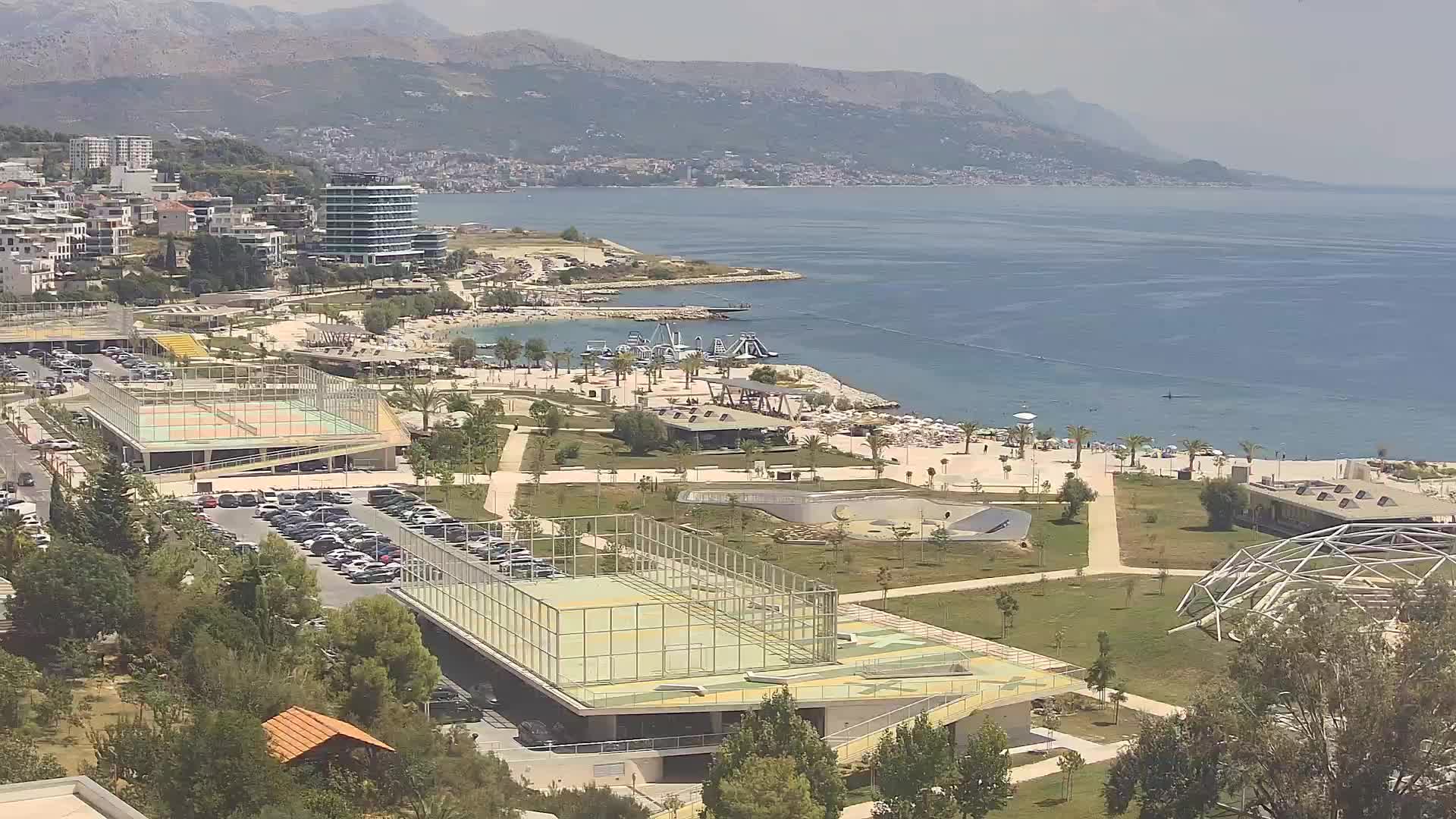 Plage Žnjan et installations sportives – Split