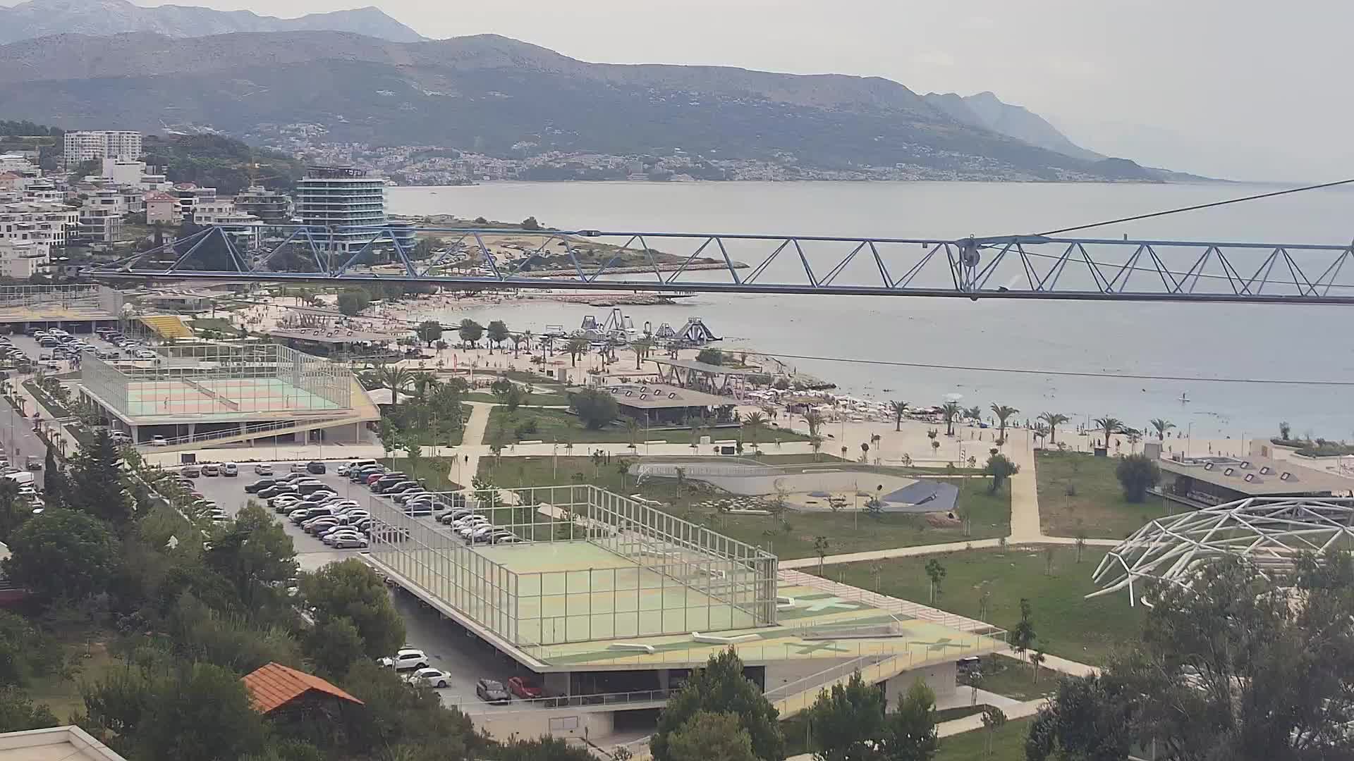 Plage Žnjan et installations sportives – Split
