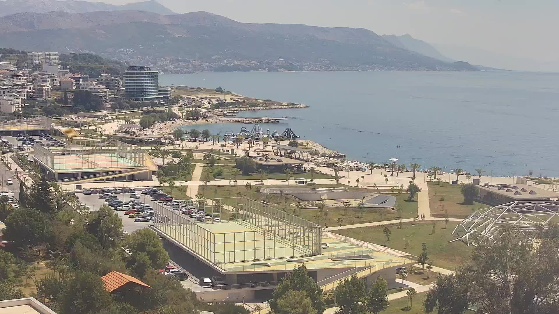 Plage Žnjan et installations sportives – Split