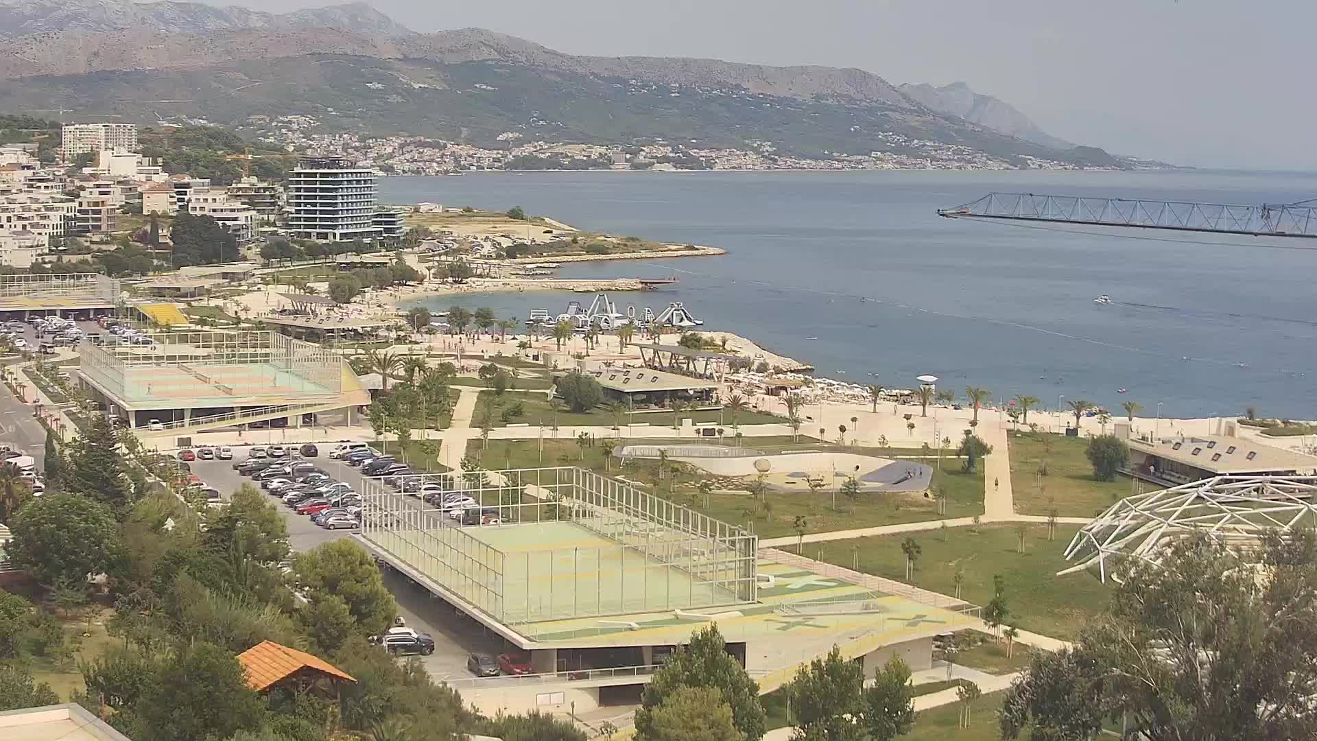 Plage Žnjan et installations sportives – Split