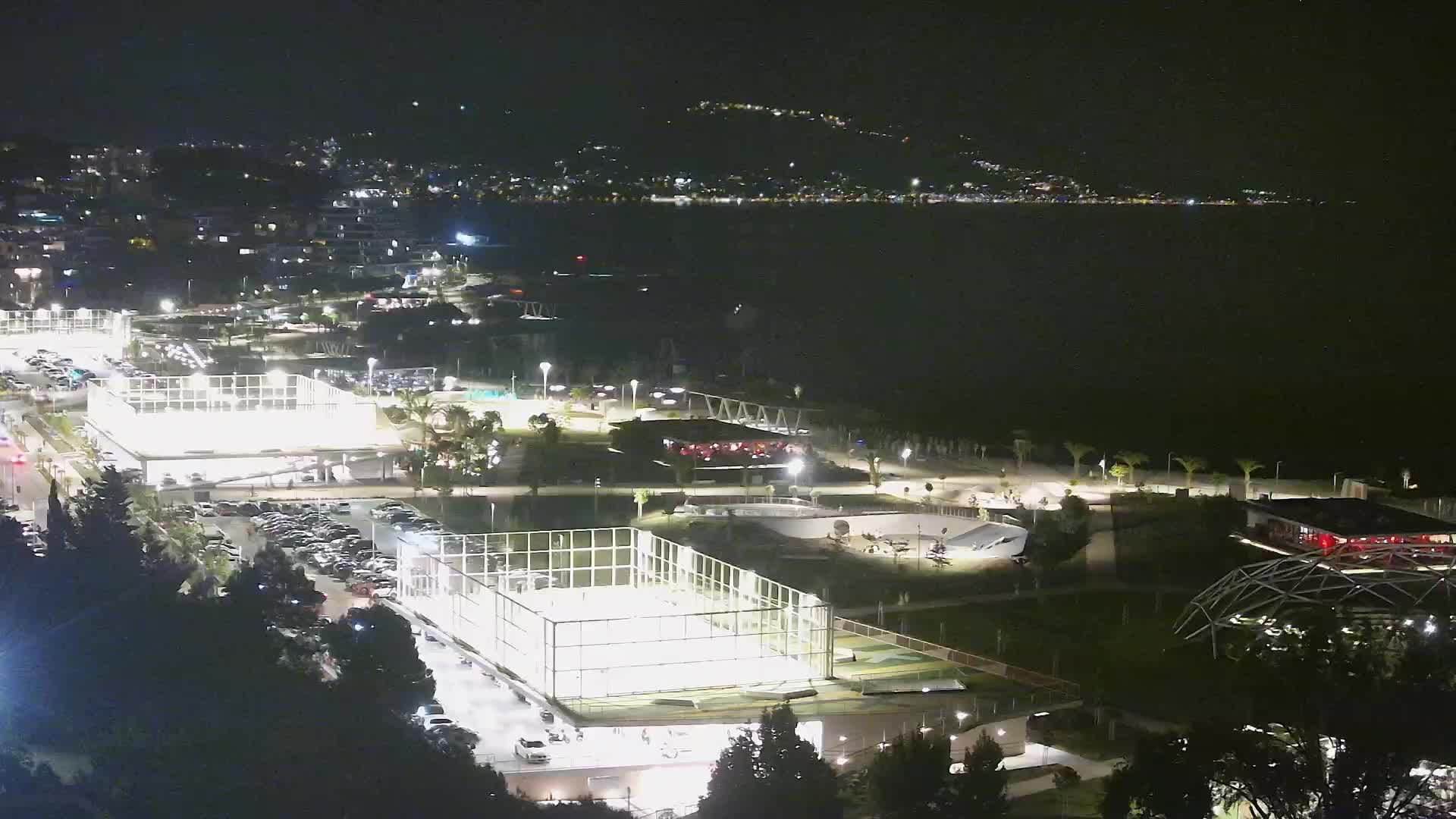 Plage Žnjan et installations sportives – Split