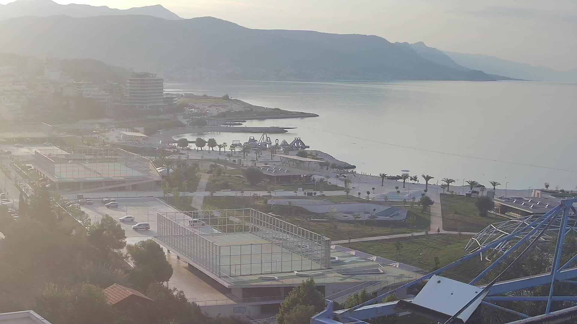 Playa Žnjan e instalaciones deportivas – Split
