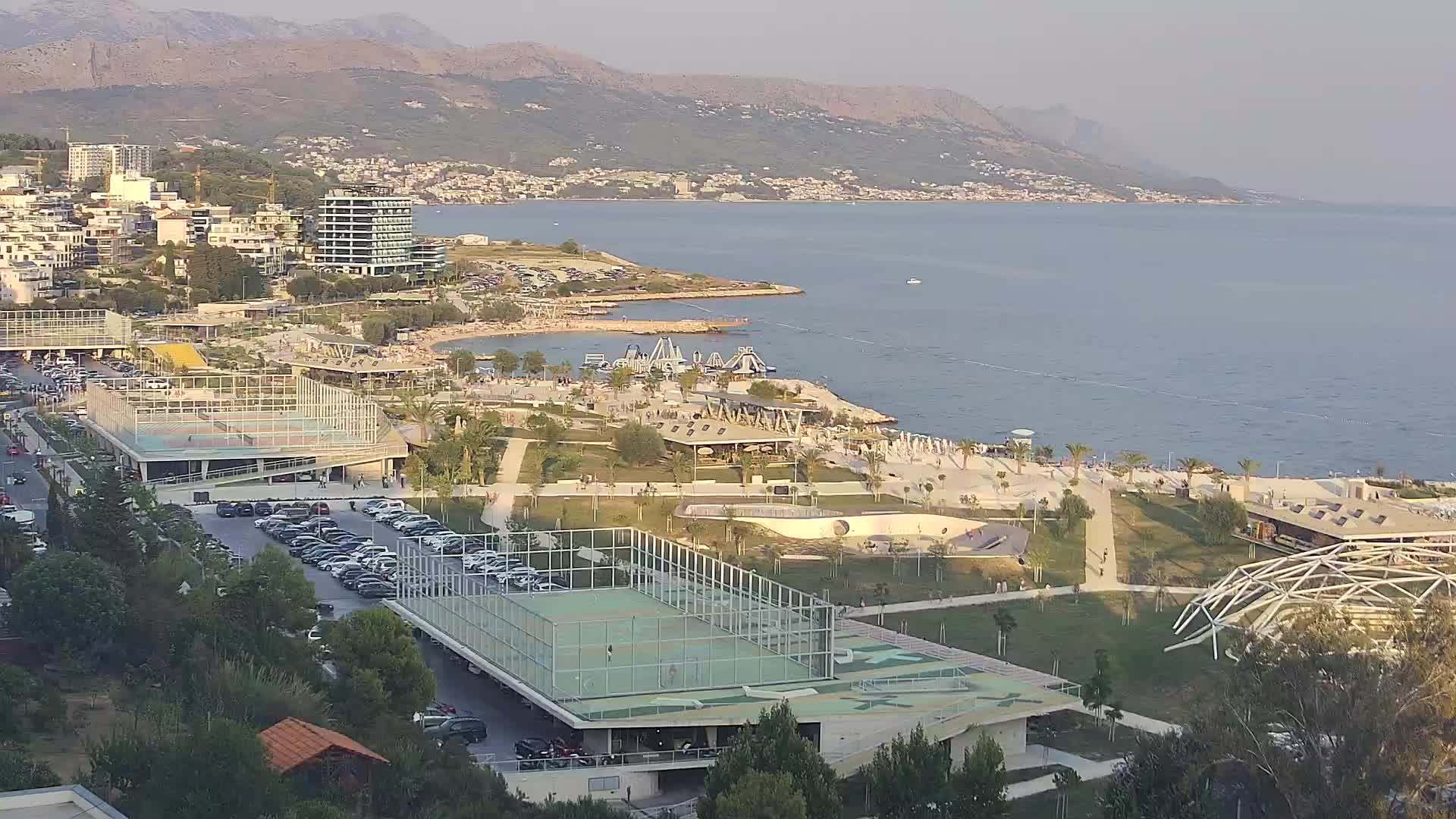 Playa Žnjan e instalaciones deportivas – Split