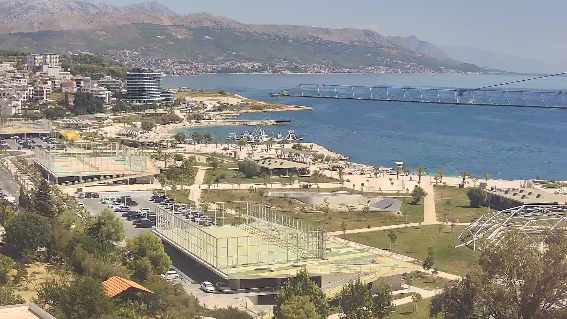 Playa Žnjan e instalaciones deportivas – Split