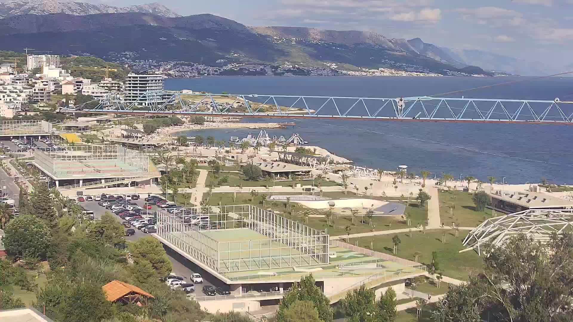 Plage Žnjan et installations sportives – Split